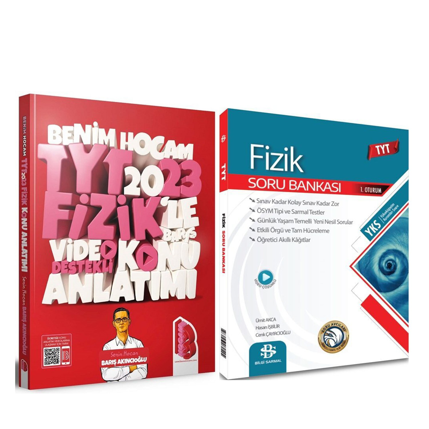 Benim Hocam 2023 TYT Fizik Konu ve Bilgi Sarmal Soru Bankası Seti