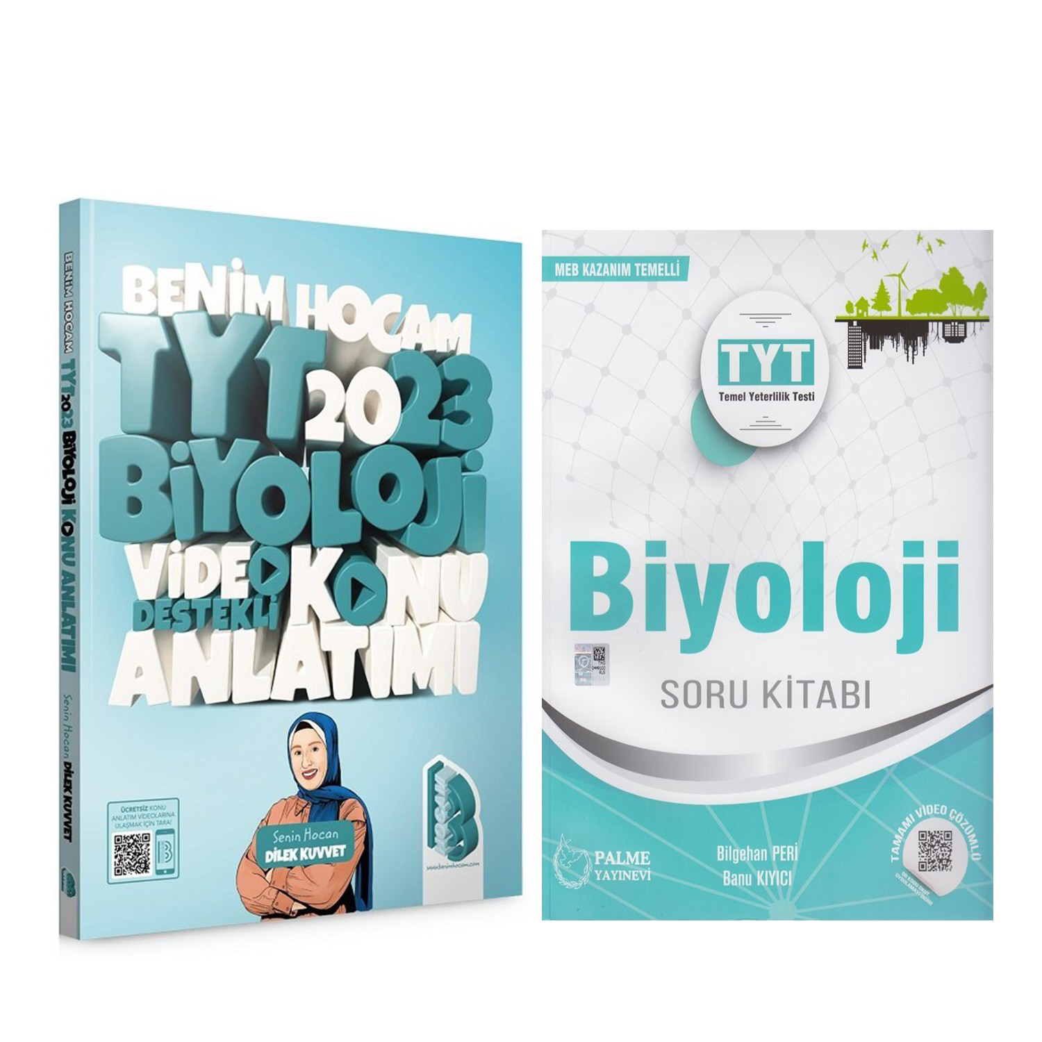 Benim Hocam 2023 TYT Biyoloji Konu ve Palme Soru Bankası Seti 2 K