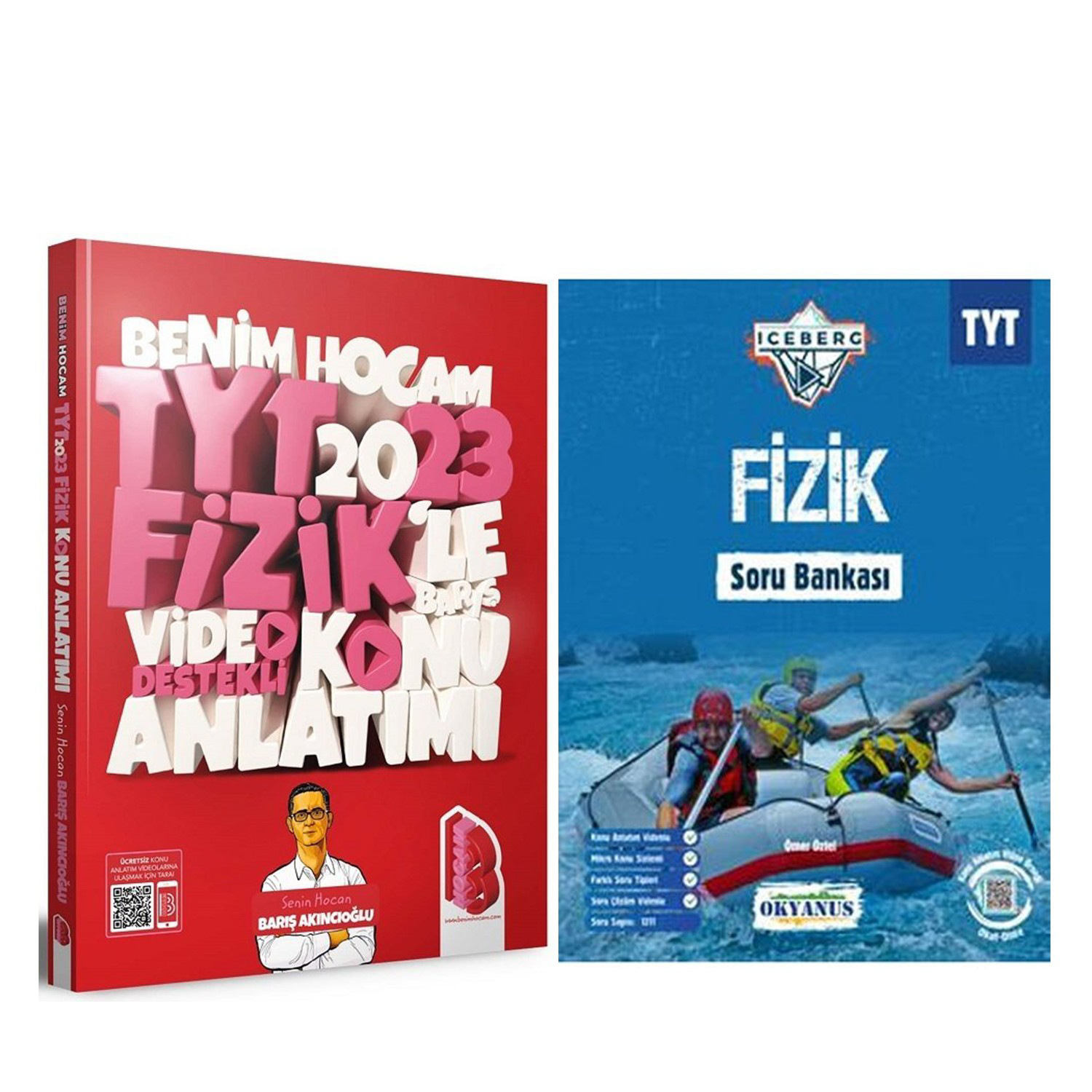 Benim Hocam 2023 TYT Fizik Konu ve Okyanus Iceberg Soru Bankası S