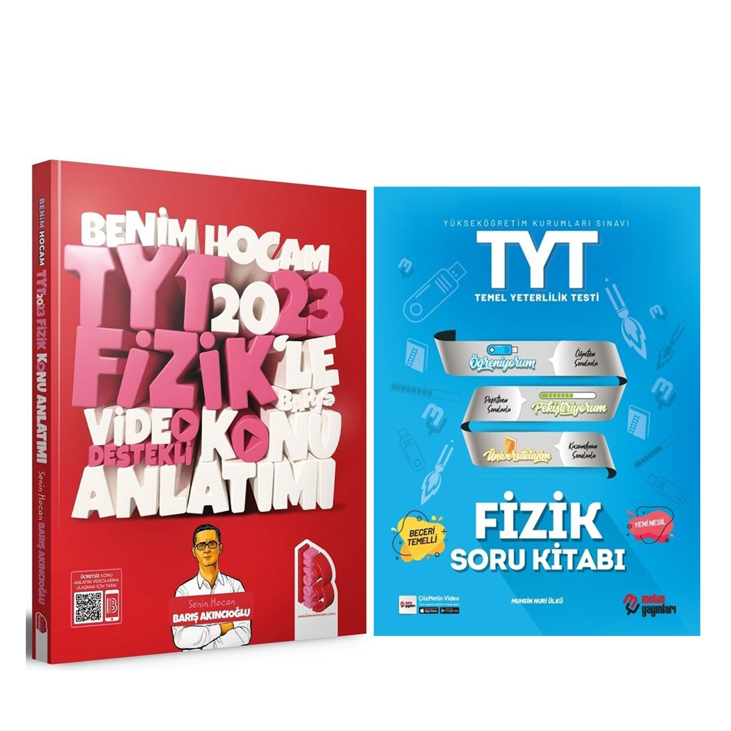 Benim Hocam 2023 TYT Fizik Konu ve Metin Soru Bankası Seti 2 Kita