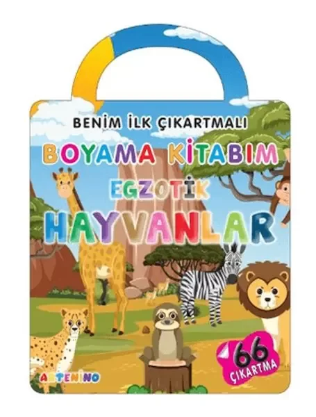 Benim İlk Çıkartmalı Boyama Kitabım - Egzotik Hayvanlar Fiyatı, Yorumları ve Özellikleri