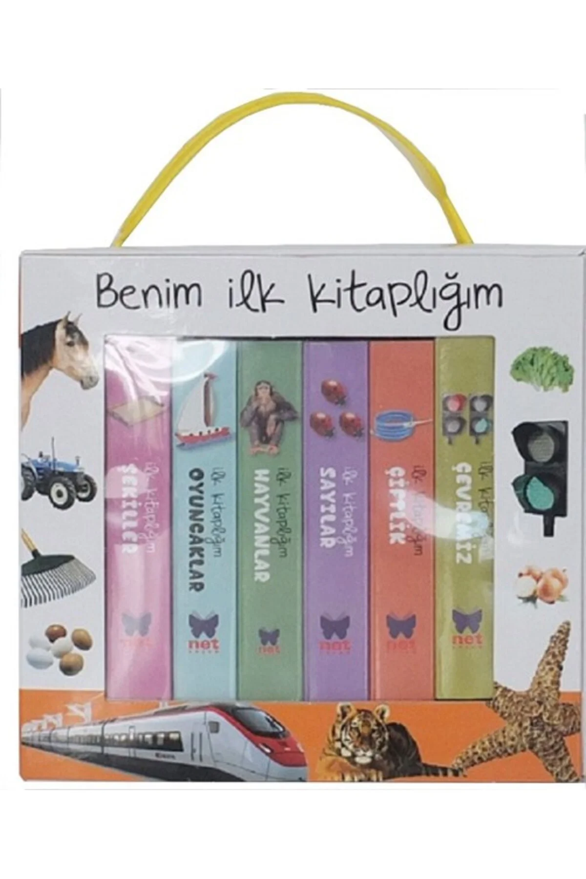 Benim İlk Kitaplığım Turuncu-6 Kita