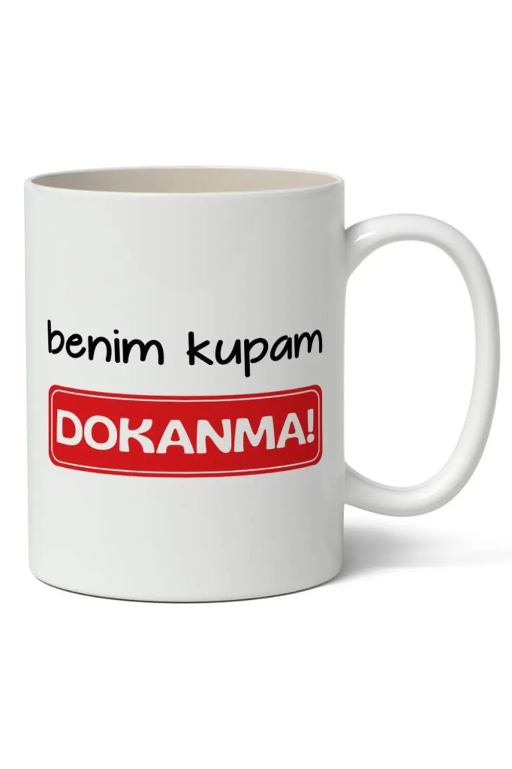 Benim Kupam Dokanma! Tasarımlı Kupa Bardak Baskılı Kahve Kupa Bar Benim Kupam Dokanma! Tasarımlı Kupa Bardak Baskılı Kahve Kupa Bar