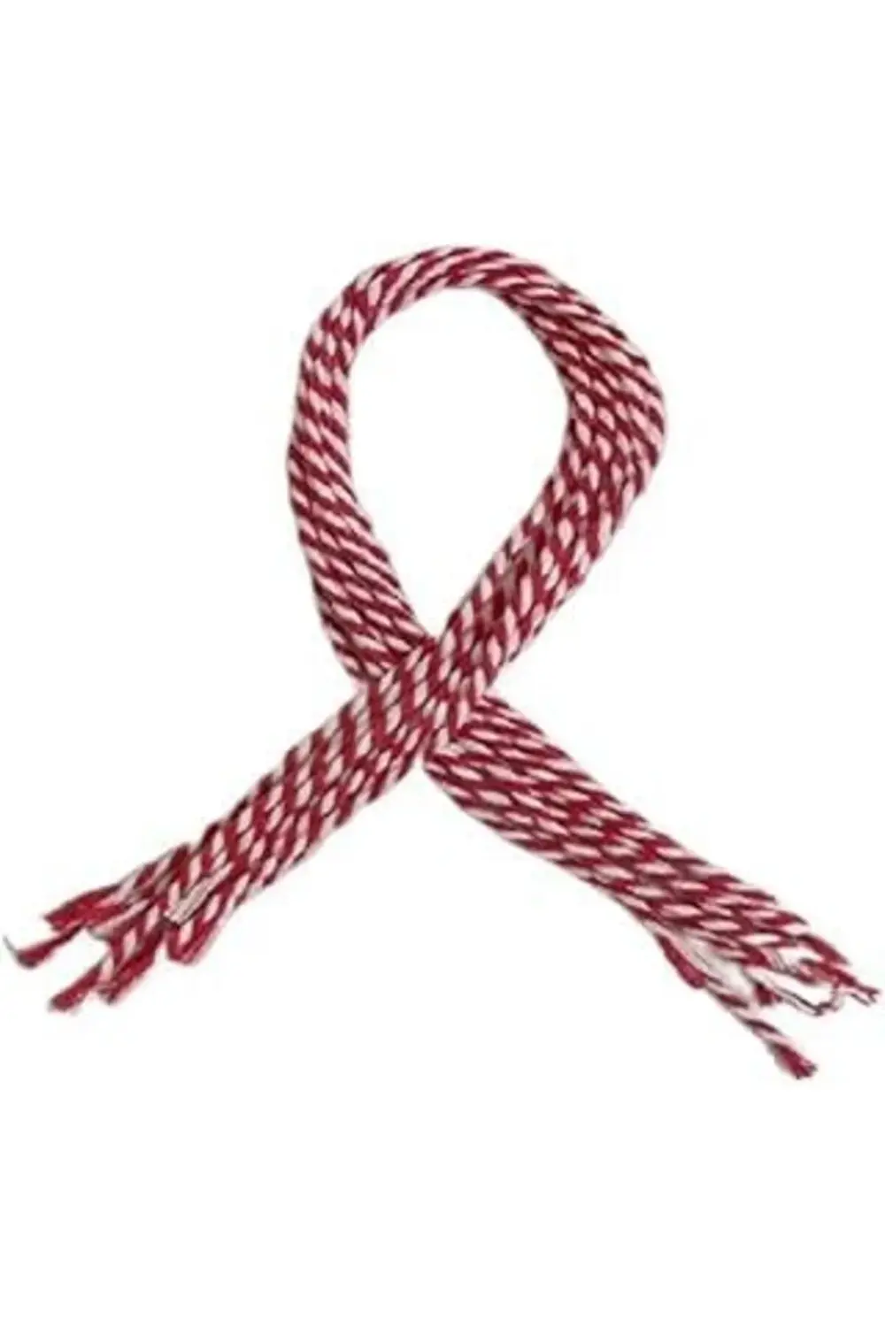 Benim Marifetlerim - Kırmızı Beyaz Marteniçka Bilekliği 30 cm 10