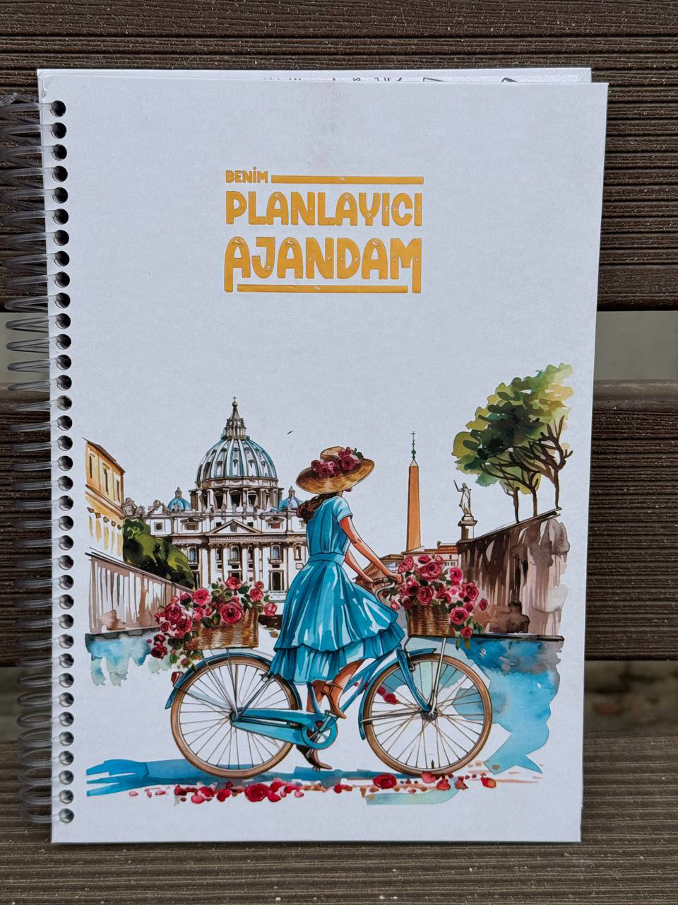 Bylimon Benim Planlayici Ajandam Bisikletli Kiz