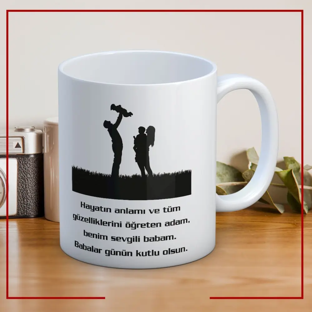 Benim Sevgili Babam Baskılı Babalar Günü Kupa Bardak Kahve Kupa B Benim Sevgili Babam Baskılı Babalar Günü Kupa Bardak Kahve Kupa B