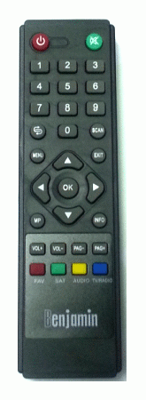 BENJAMIN 7600-9600 Uydu Kumandası Orjinal