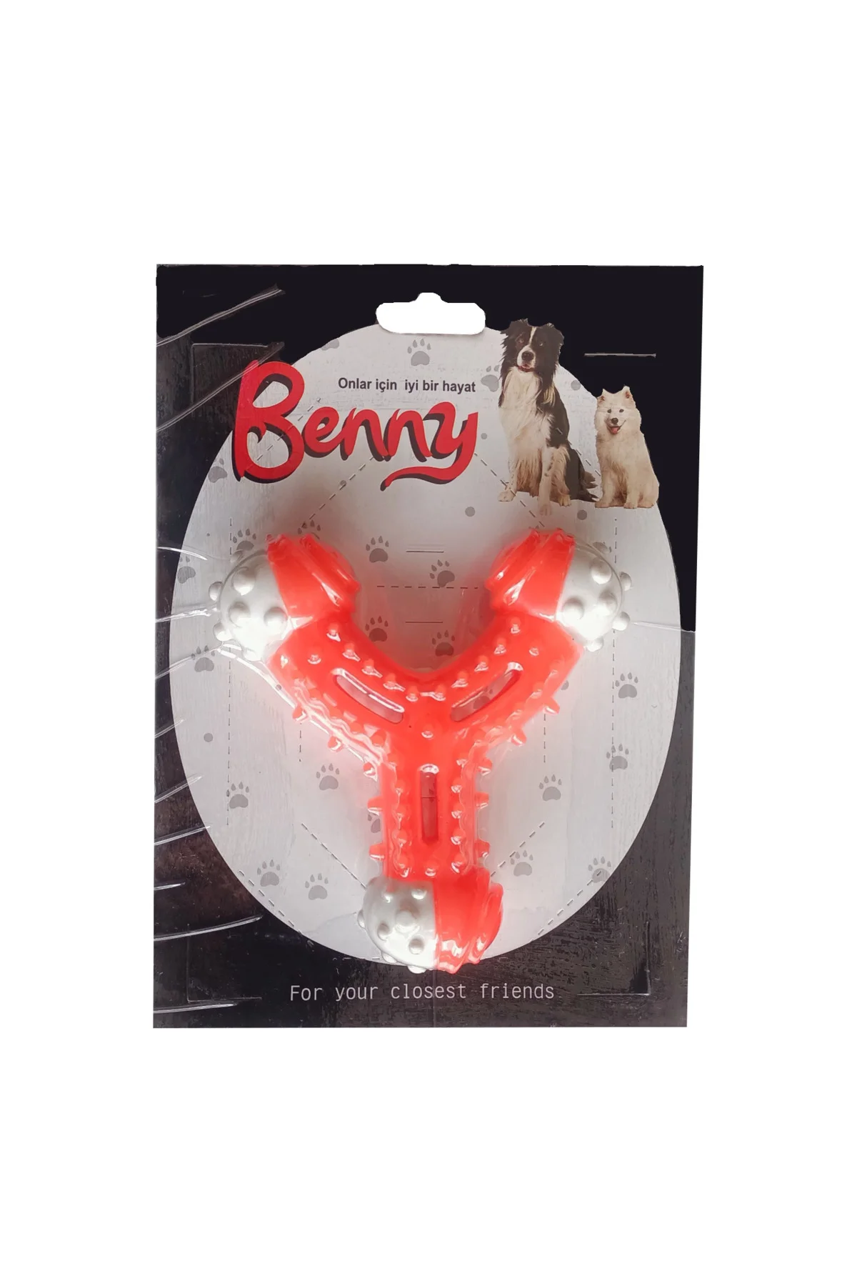 Benny Diş Kaşıma Köpek Oyuncağı Çatal 11 cm Tcu