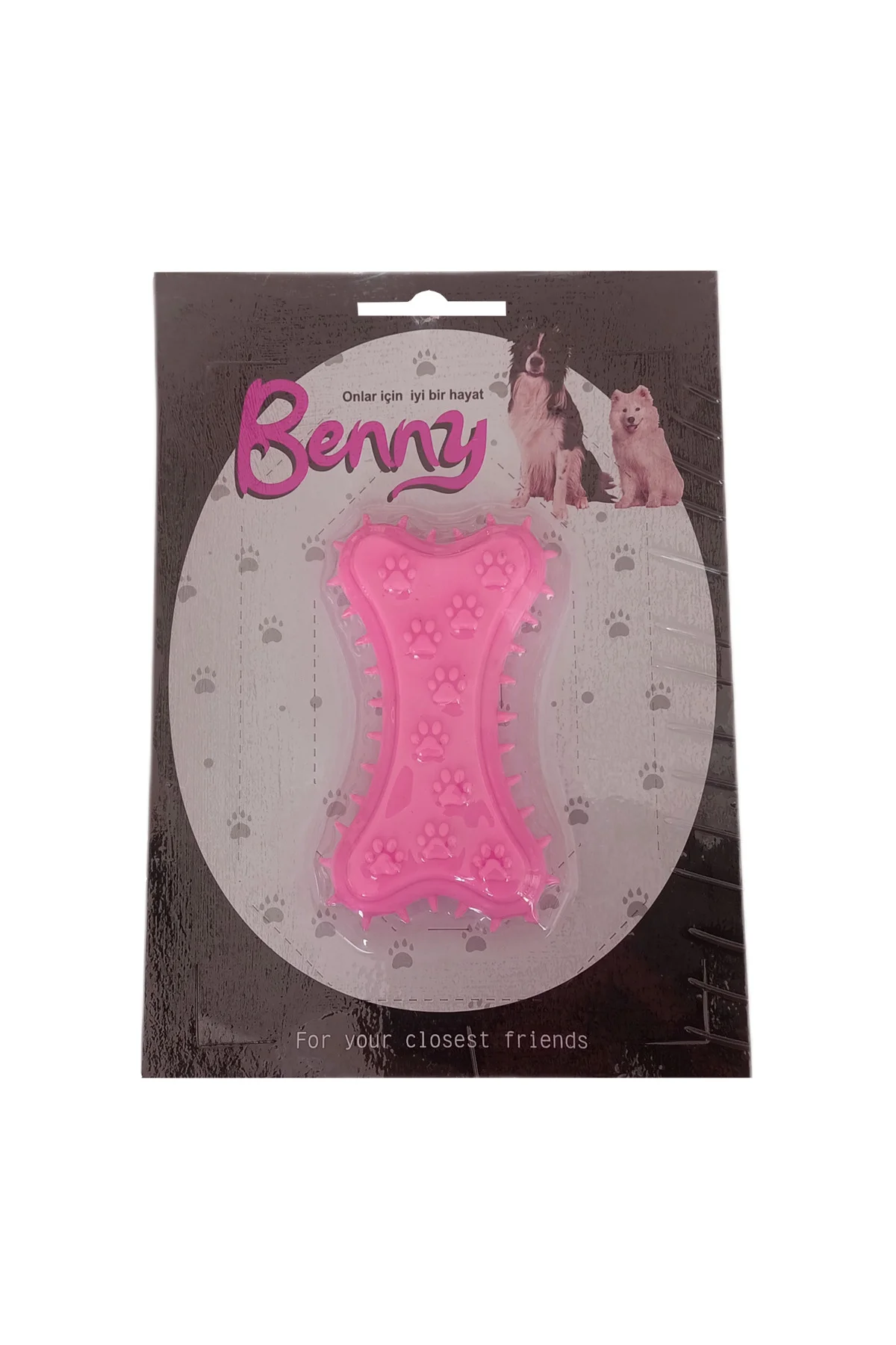Benny Köpek Oyuncağı Kemik 5.5 x 10 cm Pembe