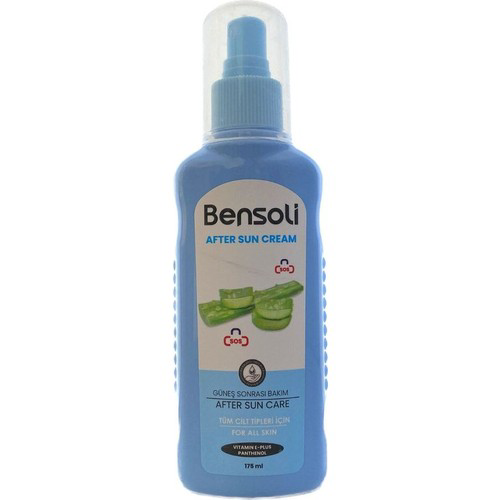 Bensolı Güneş Sonrası Bakım Kremi Tüm Cilt Tipleri Için  175 Ml