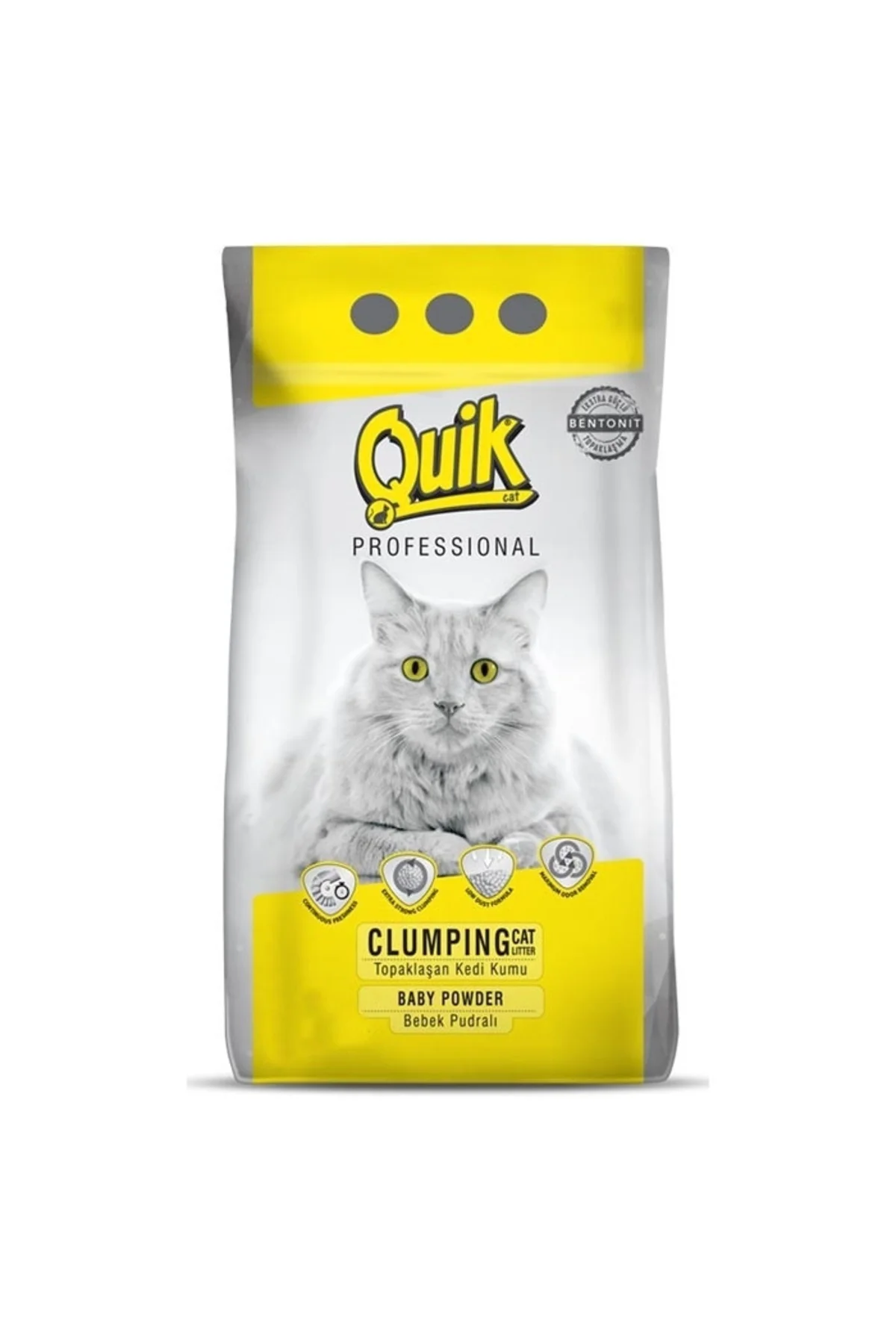 Bentonit 5 Lt İnce TEKLİ (Pudra Kokulu)