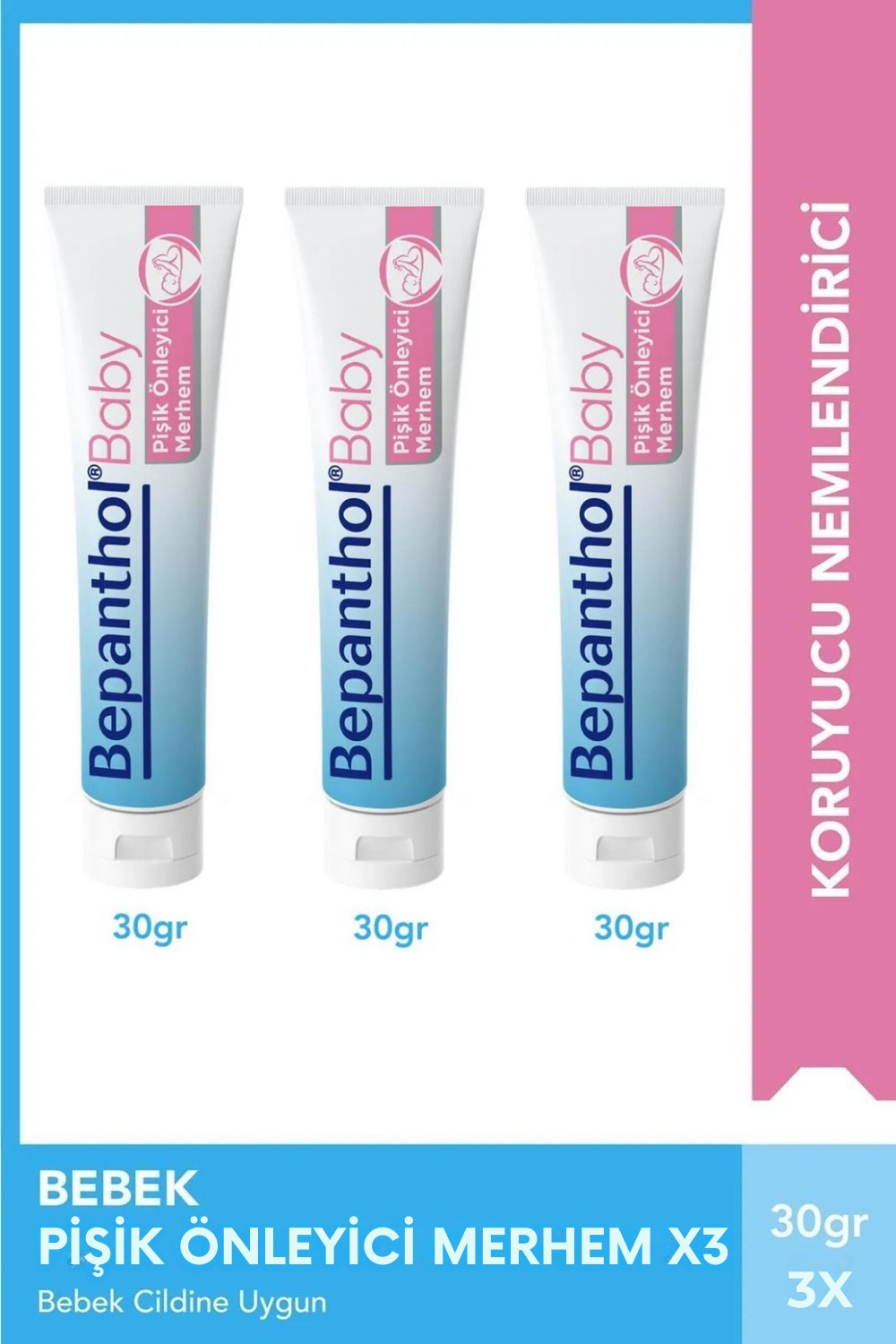 Bepanthol  Baby Pişik Önleyici Merhem 30 Gr 3'Lü Paket