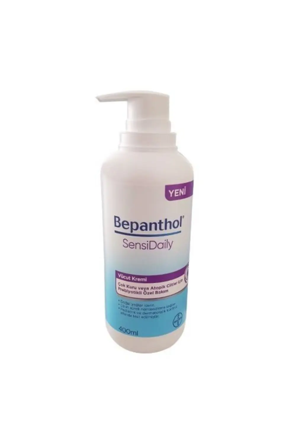 Bepanthol Sensidaily Pompalı Vücut Kremi 400 ml