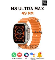 Berat M8 Ultra Max 44 MM Akıllı Saat (Distribütör Garantili) Fiyatı, Yorumları ve Özellikleri
