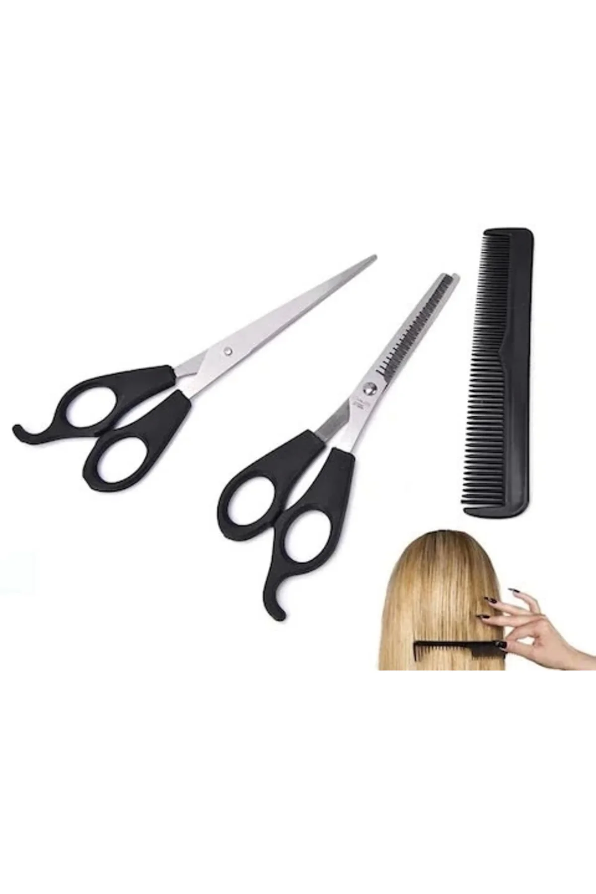 Berber - Kuaför Traş Seti ( 3 Parça Özel Set )