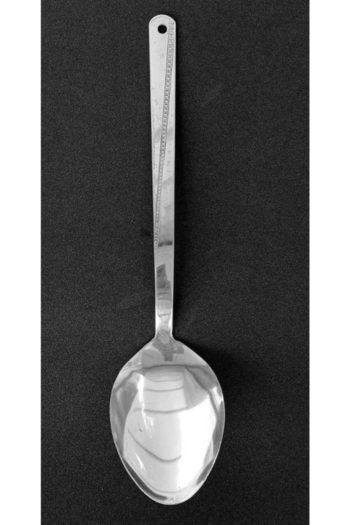 Berengar El Yapımı 30 Cm Çelik Servis Kaşığı 715975