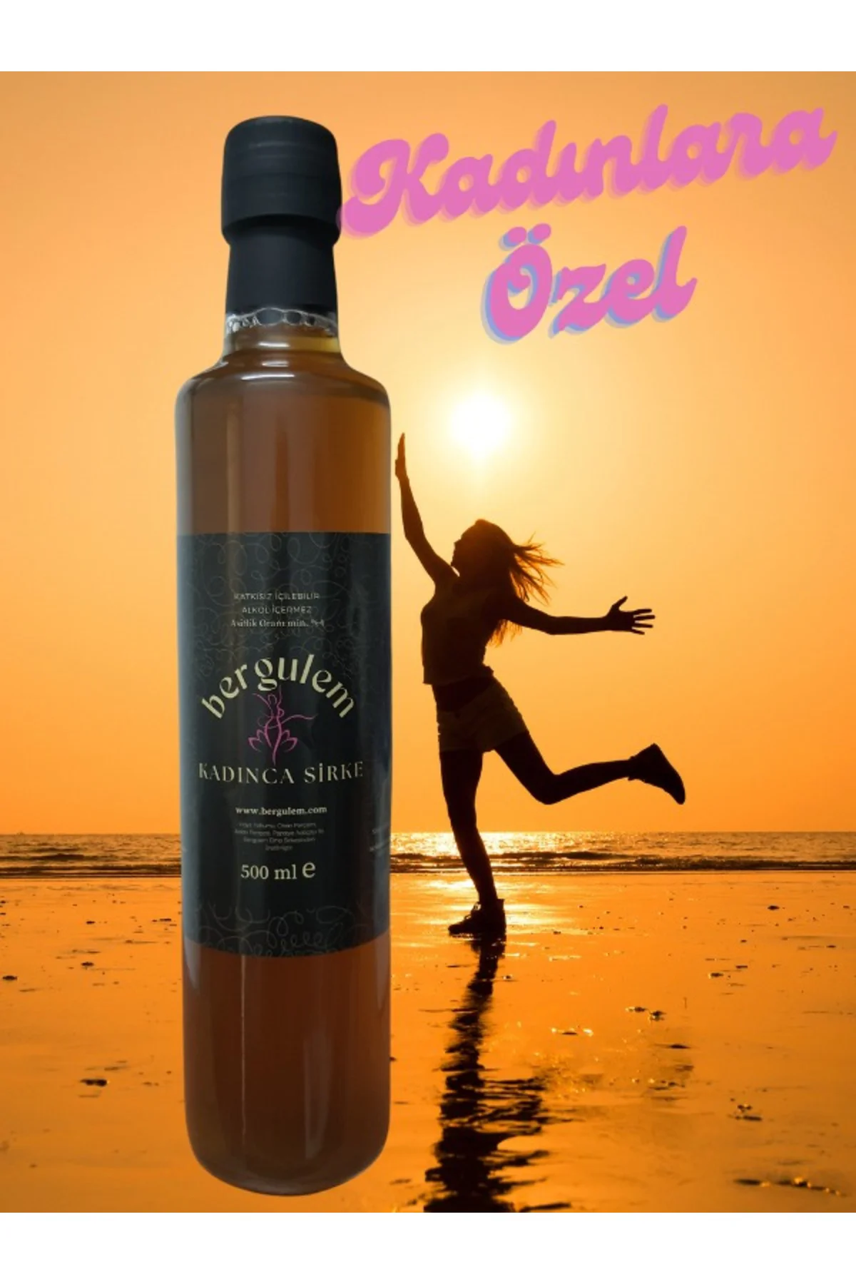 bergulem Kadınca Hayıt Sirkesi 500 ml