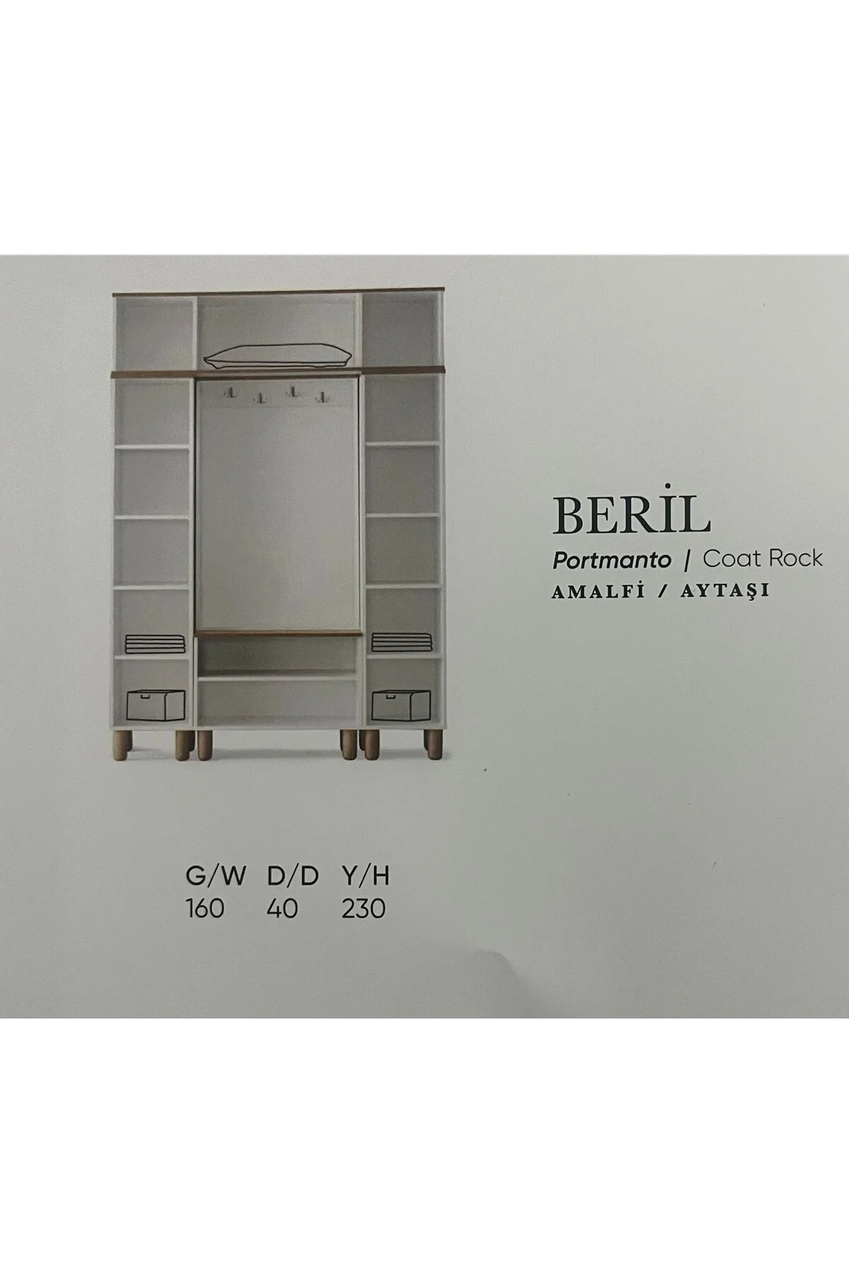 BERİL MDF PORTMANTO Fiyatı, Yorumları ve Özellikleri