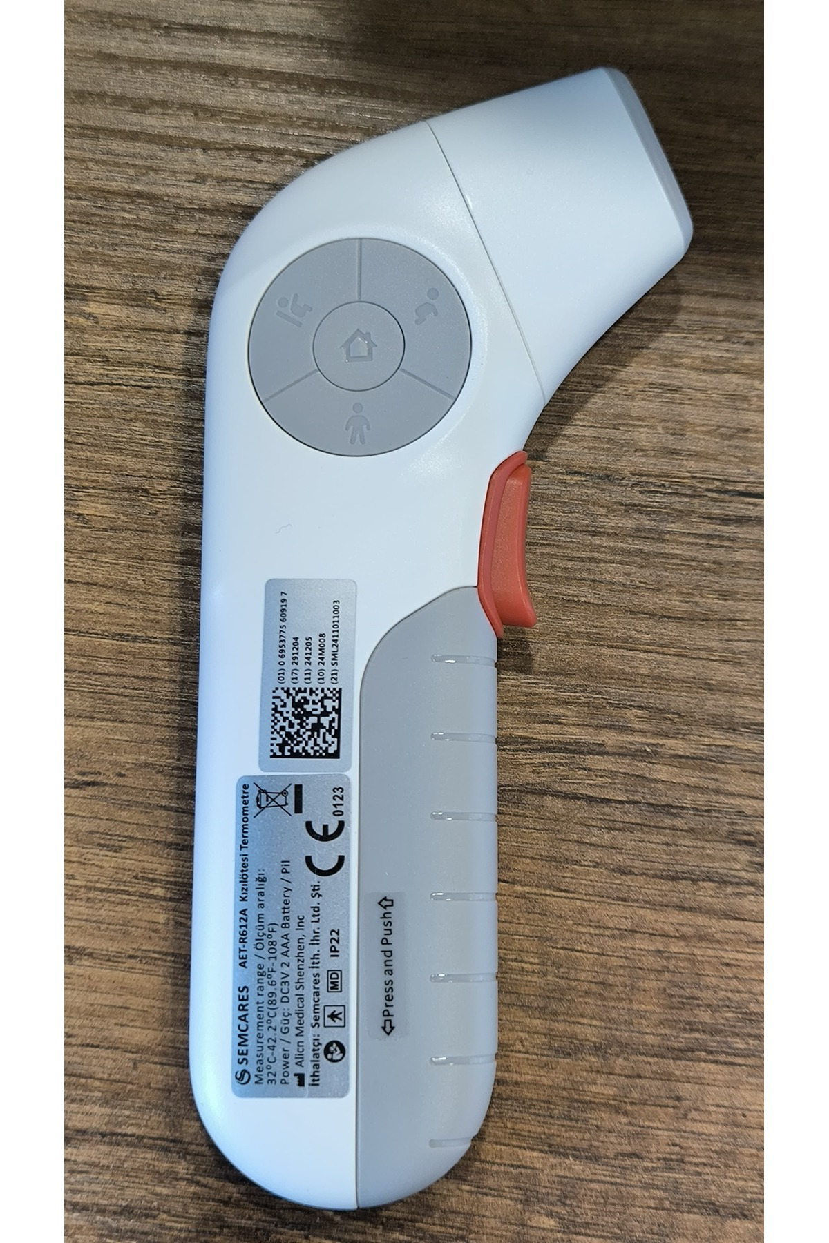 Semcares Beris Medikal- Aet-R612a Kizilötesi Ateş Ölçer