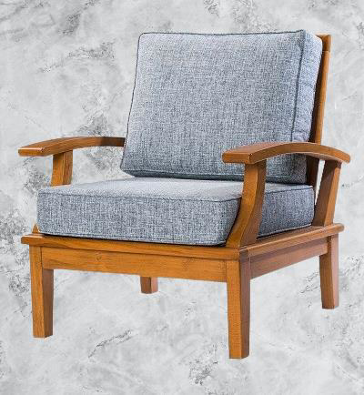 Berjer Zus 2230 Model90480 Balkon Teras Bahçe KOLTUK Doğal Kayın 