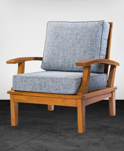 Berjer Zus 2230 Model90480 Balkon Teras Bahçe KOLTUK Doğal Kayın 