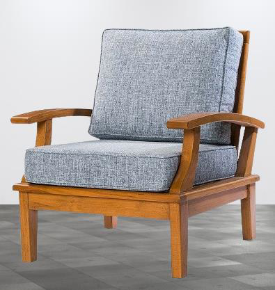 Berjer Zus 2230 Model90480 Balkon Teras Bahçe KOLTUK Doğal Kayın 