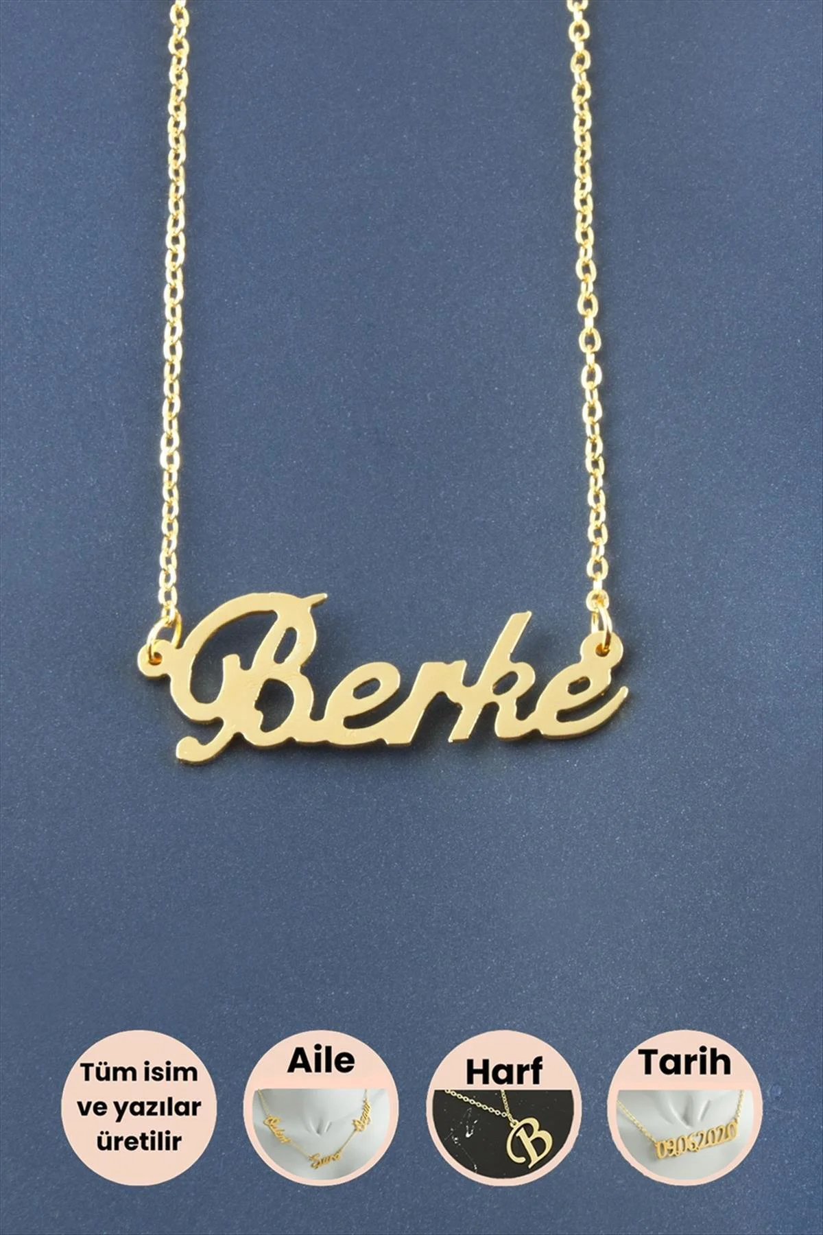 Berke İsimli Kolye