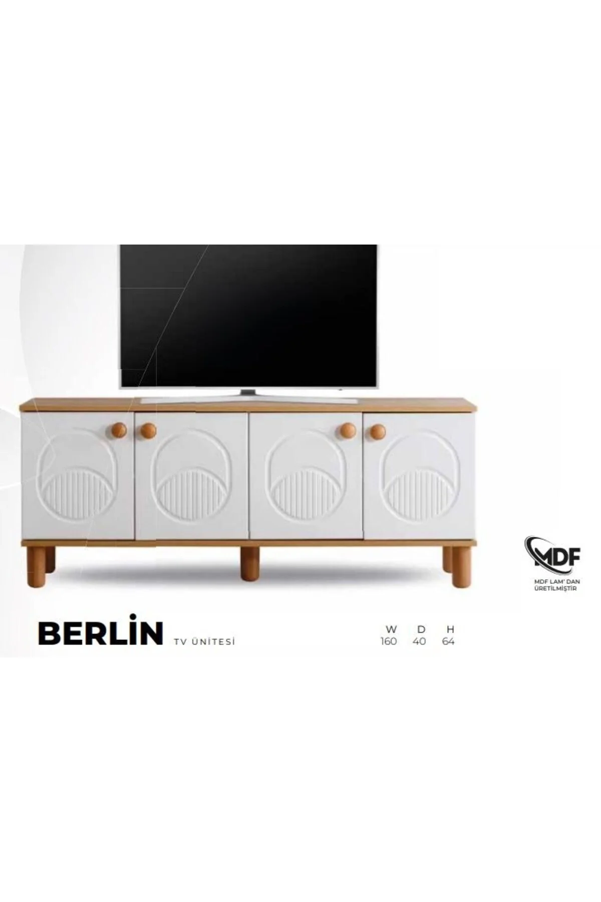 BERLİN MDF TV ÜNİTESİ Fiyatı, Yorumları ve Özellikleri