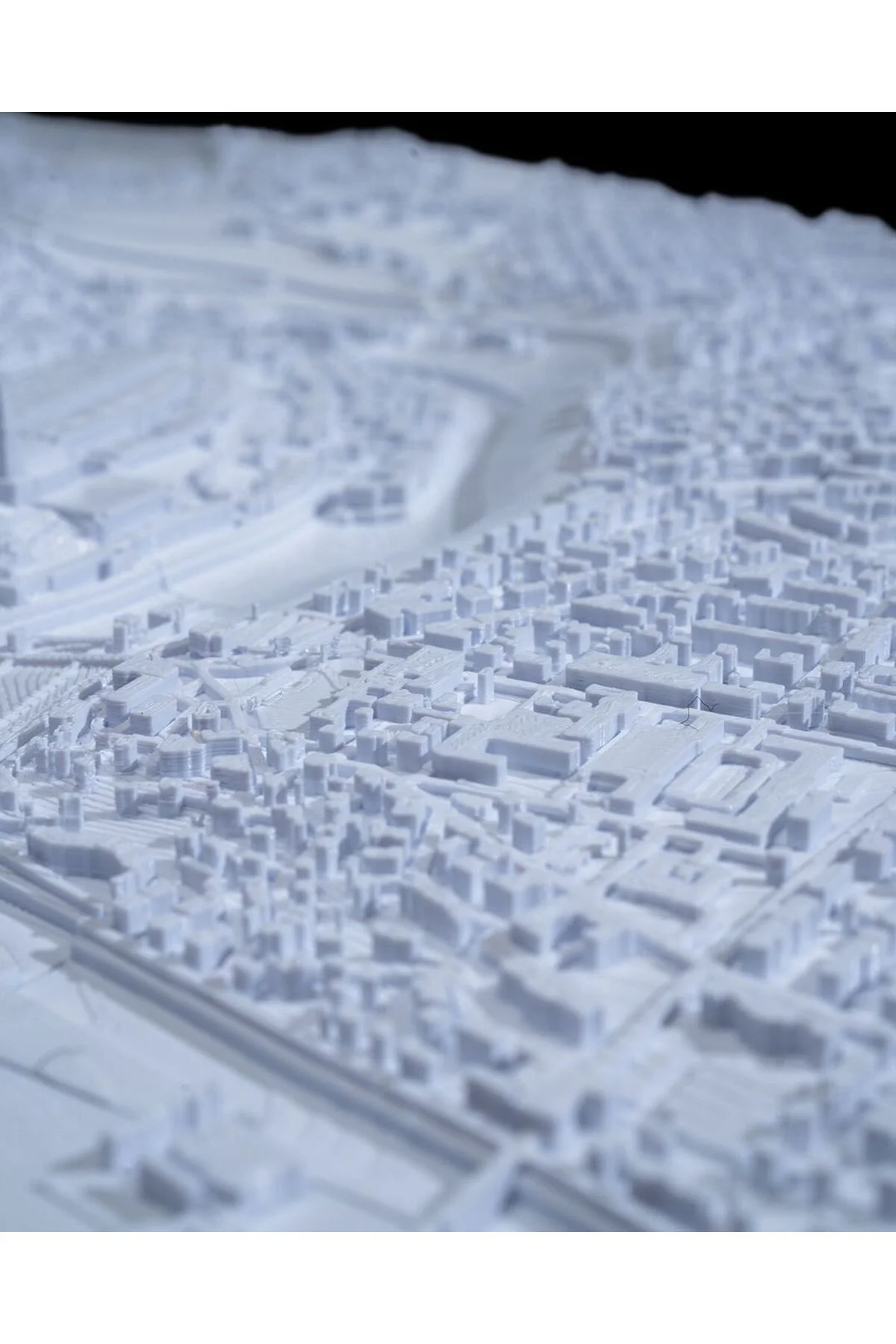 Bern Üç Boyutlu Şehir Silüeti Dekoratif Minimalist Duvar Tablosu İsviçre Bern Tablo 15CM