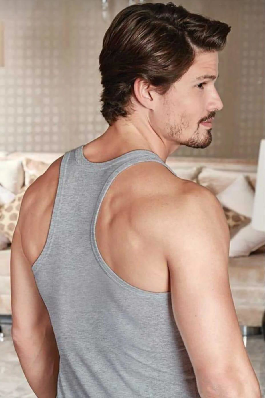 BERRAK 1016 ERKEK RİBANA SPORCU ATLET TEKLİ