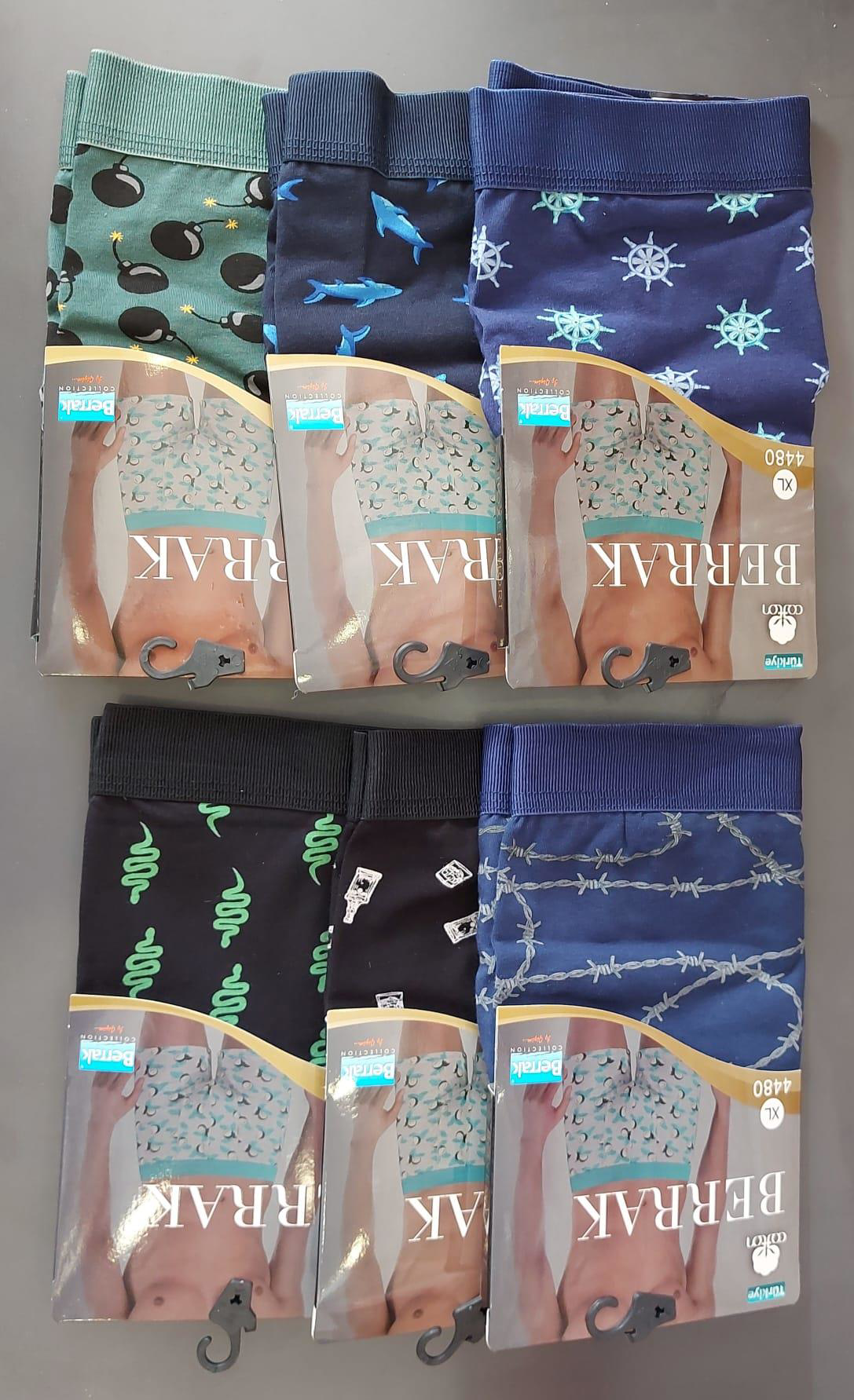 BERRAK 4480 ERKEK PENYE DESENLİ LİKRALI BOXER 10 ADET BERRAK 4480 ERKEK PENYE DESENLİ LİKRALI BOXER 10 ADET