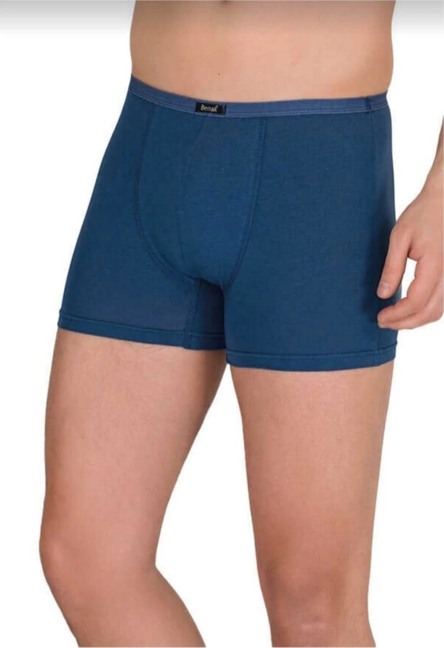 BERRAK 4488 ERKEK MODAL İNCE KEMER LASTİKLİ BOXER 3 ADET
