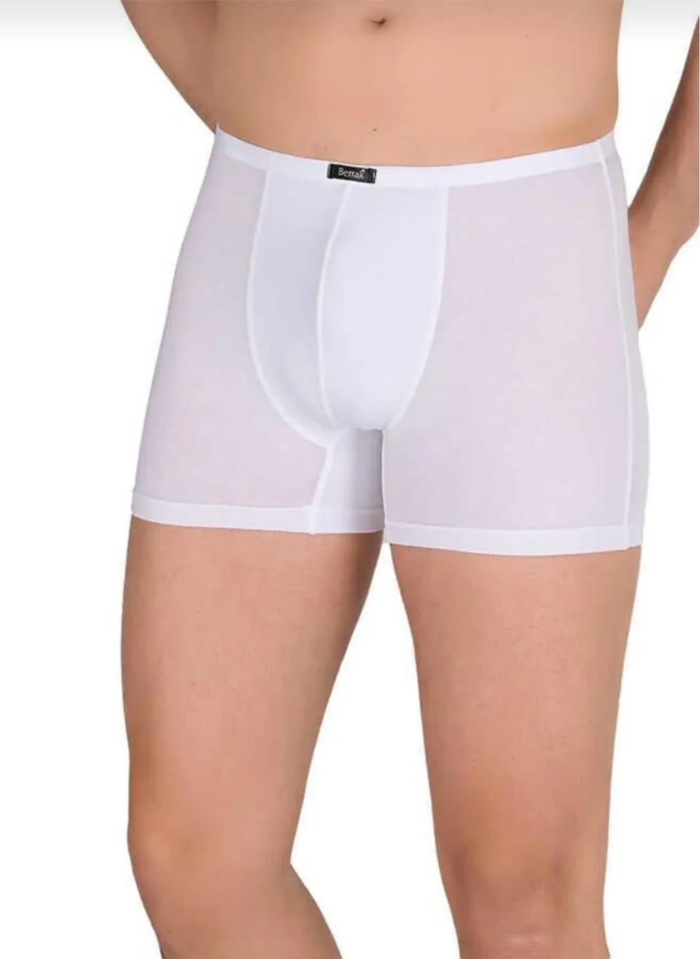 BERRAK 4488 ERKEK MODAL İNCE KEMER LASTİKLİ BOXER 6 ADET