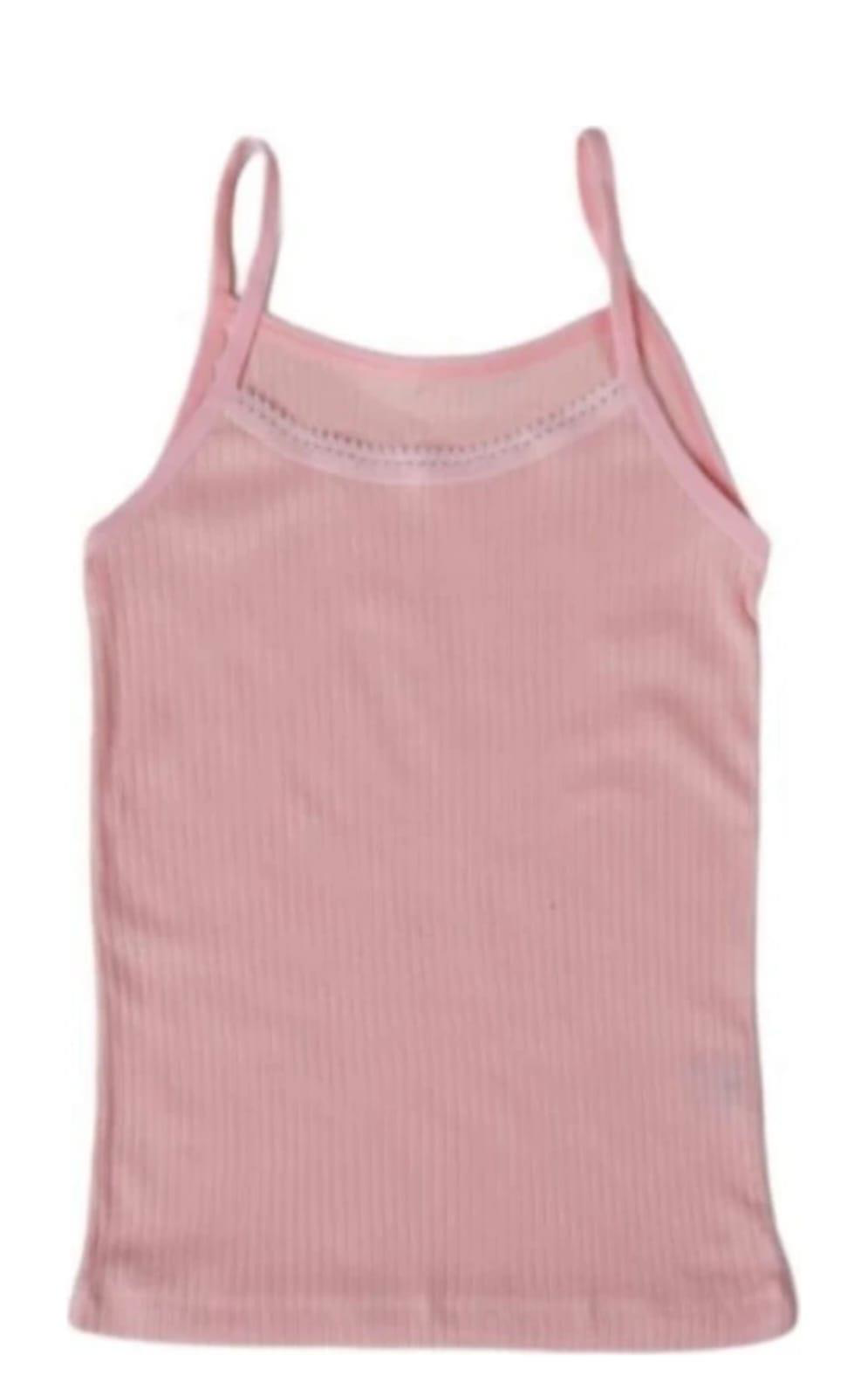 Berrak  6005 Kiz Çocuk Modal İp Askili Atlet 12 Adet