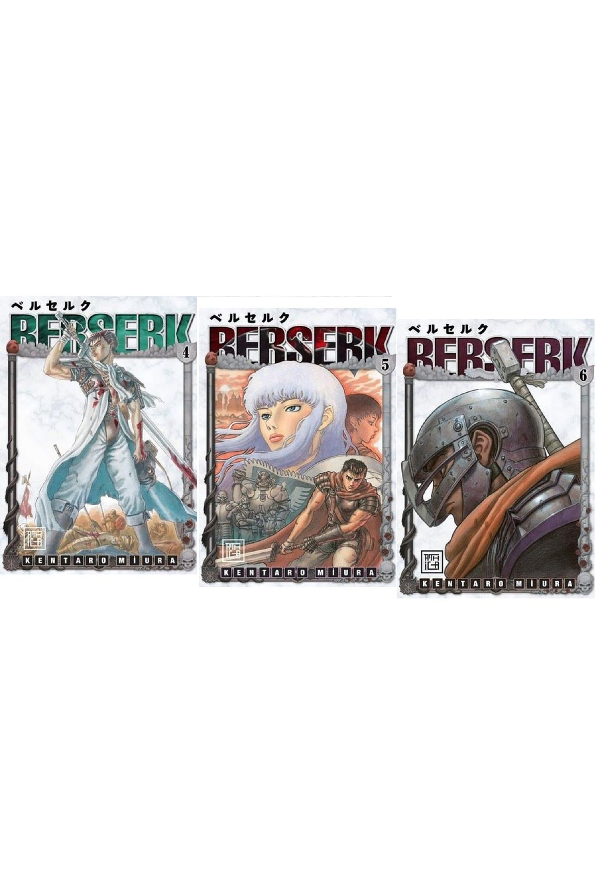 Berserk 4-5-6 / 3 Kitap Set