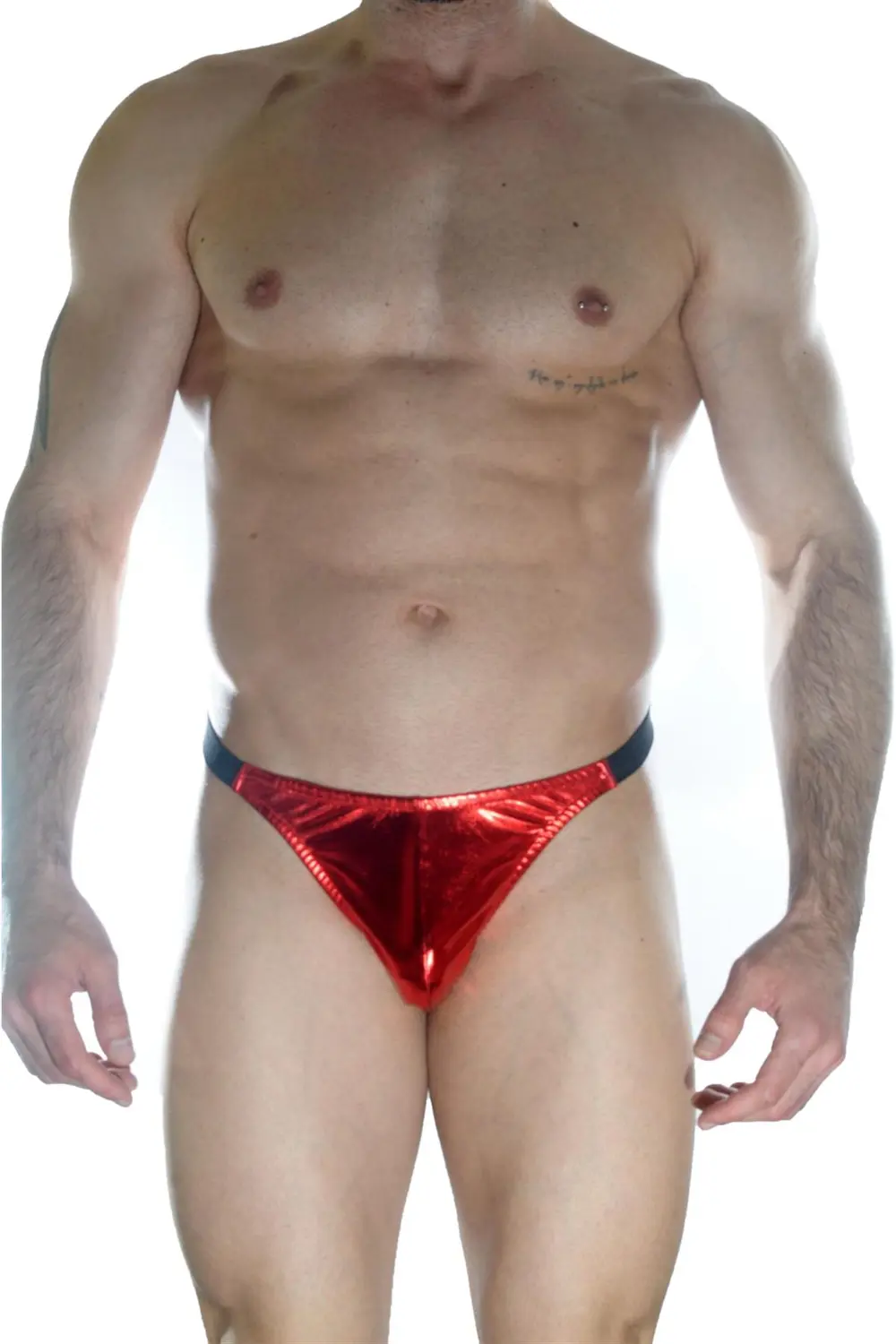 Beruflic Erkek Arkası Büzgülü Kırmızı Brazillian Slip