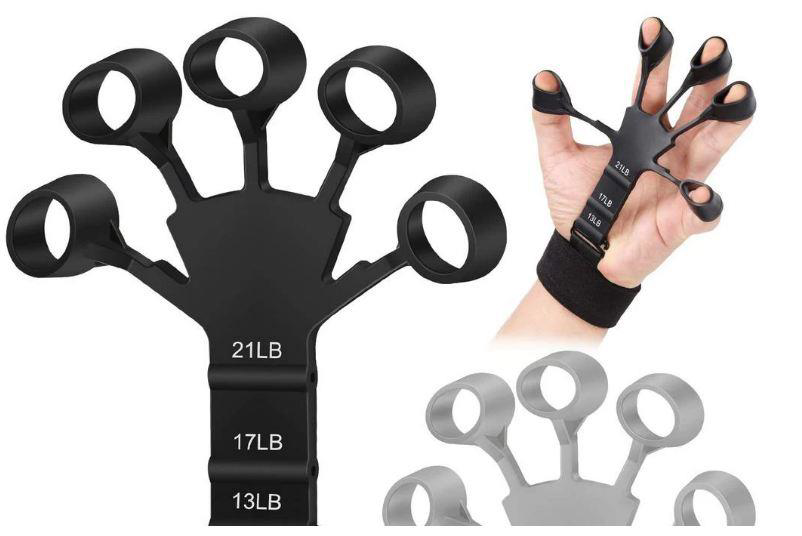 Beş Parmak Egzersiz Eğitmeni Silikon El Kavrama Eğitmeni Bilek Gü