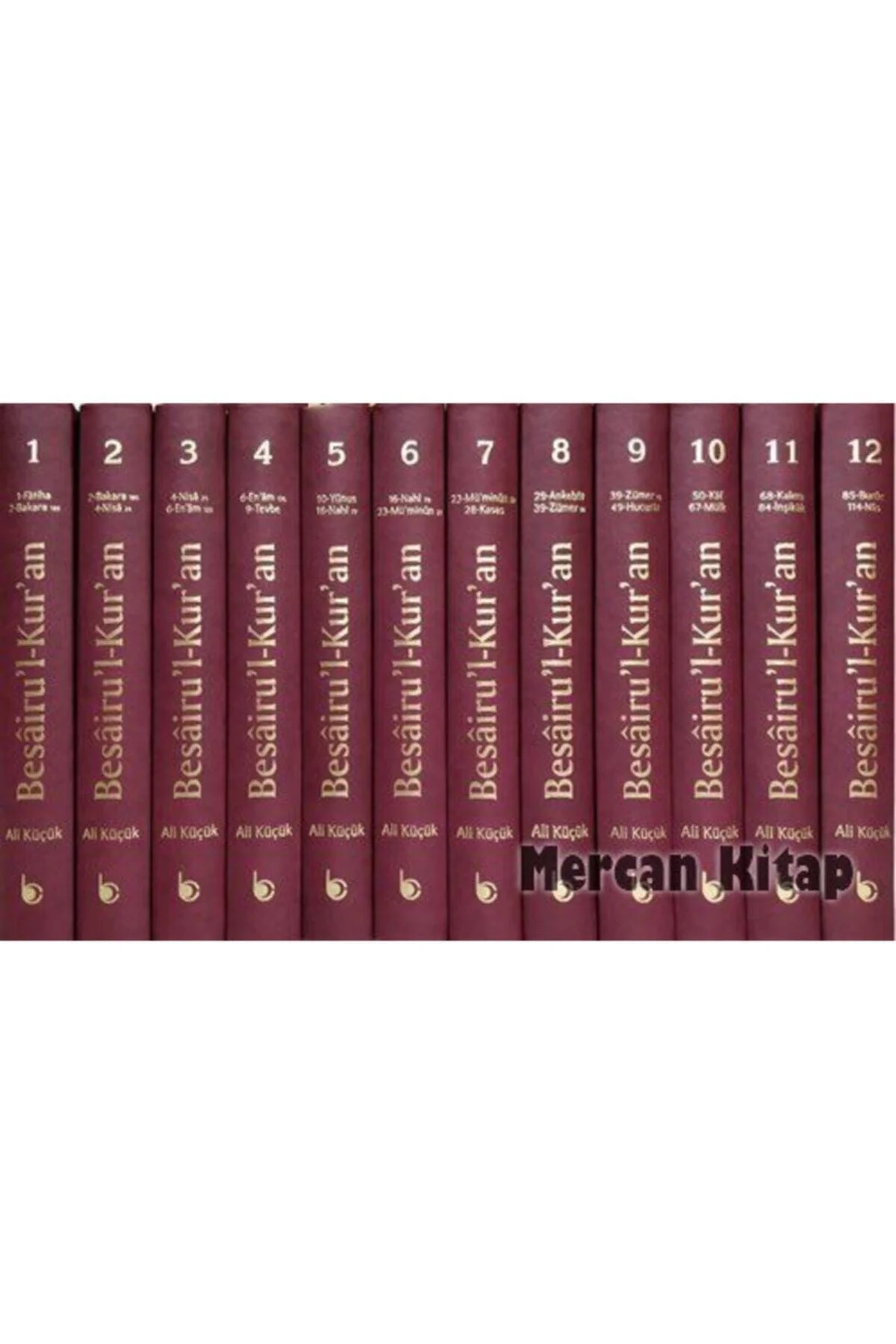 Besairul Kur'an Tefsiri (12 Cilt) (şamua)