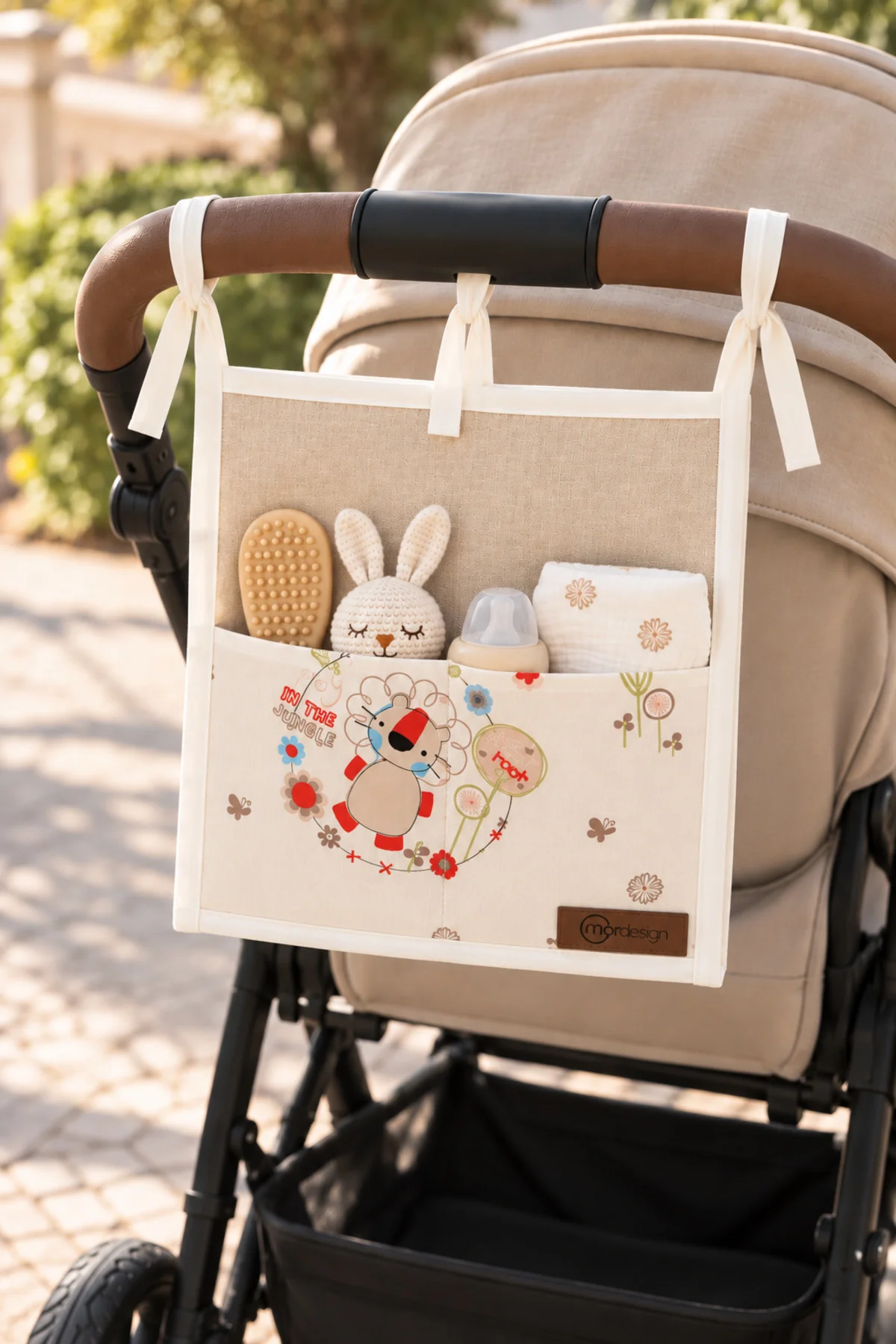 Beşik Kenarı Bağlamalı Organizer, Bebek Arabası Askılı Düzenleyici, Pratik Askı Stil Animal Seri Organizer Beşik Kenarı Bağlamalı Organizer, Bebek Arabası Askılı Düzenleyici, Pratik Askı Stil Animal Seri Organizer - Görsel 6