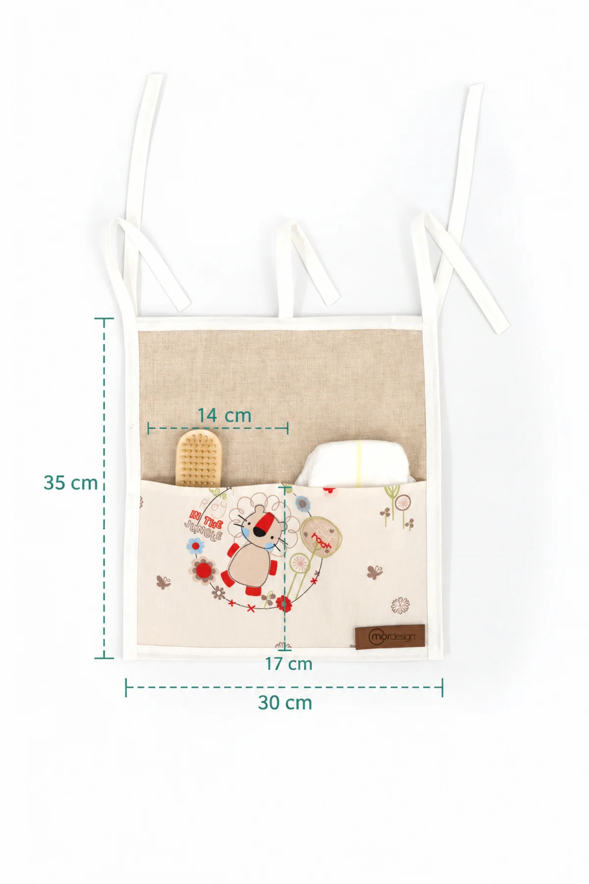 Beşik Kenarı Bağlamalı Organizer, Bebek Arabası Askılı Düzenleyici, Pratik Askı Stil Animal Seri Organizer Beşik Kenarı Bağlamalı Organizer, Bebek Arabası Askılı Düzenleyici, Pratik Askı Stil Animal Seri Organizer - Görsel 2