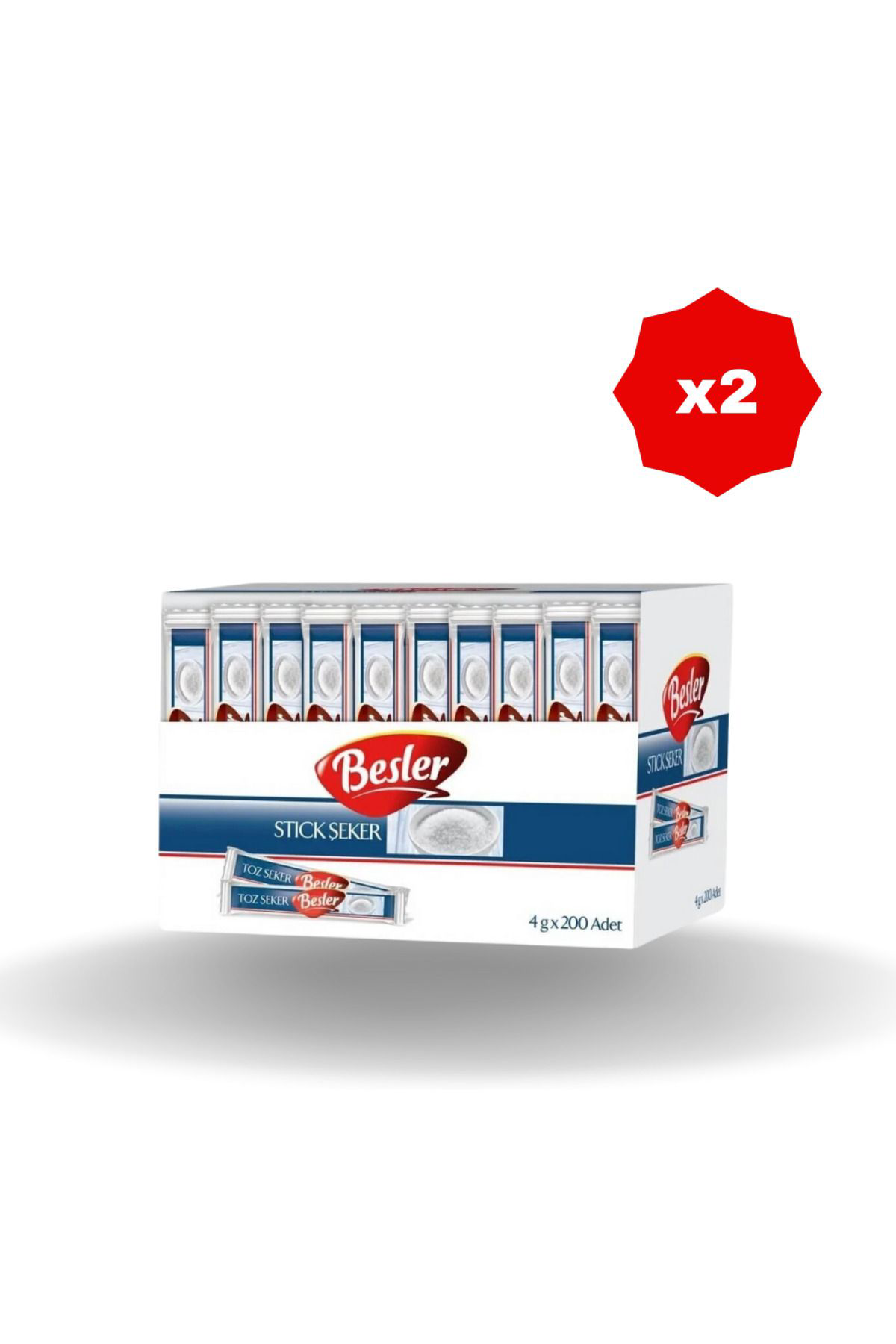 Beşler Besler Stick Şeker 800 Gr X 2 Adet