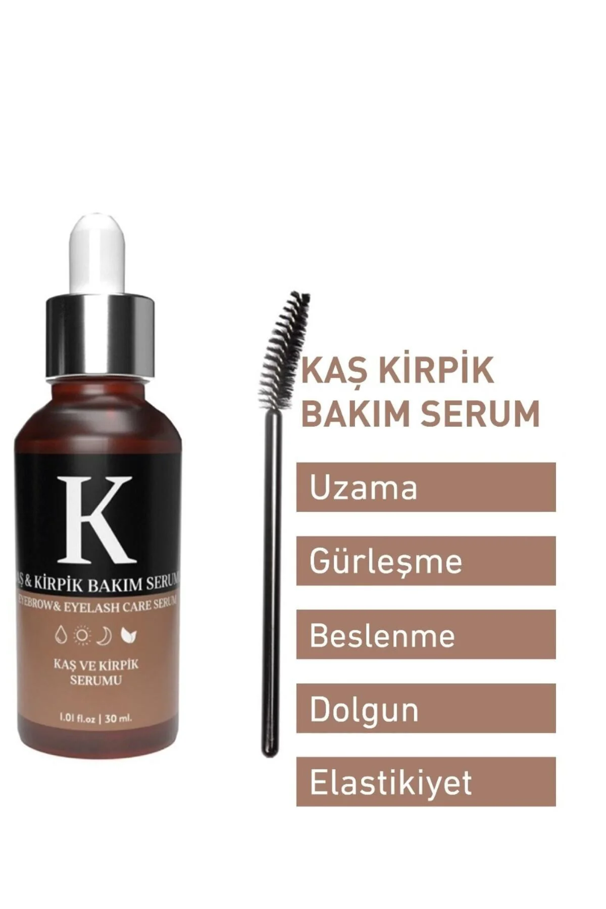 Besleyici, Canlandırıcı Kaş Kirpik Serumu ( Dökülme Karşıtı Serum