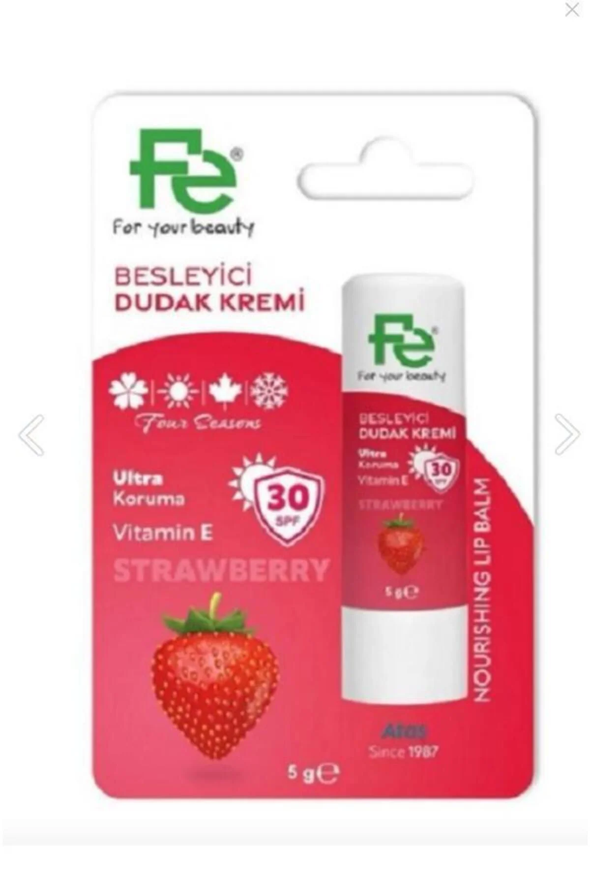 Besleyici Dudak Kremi Çilek