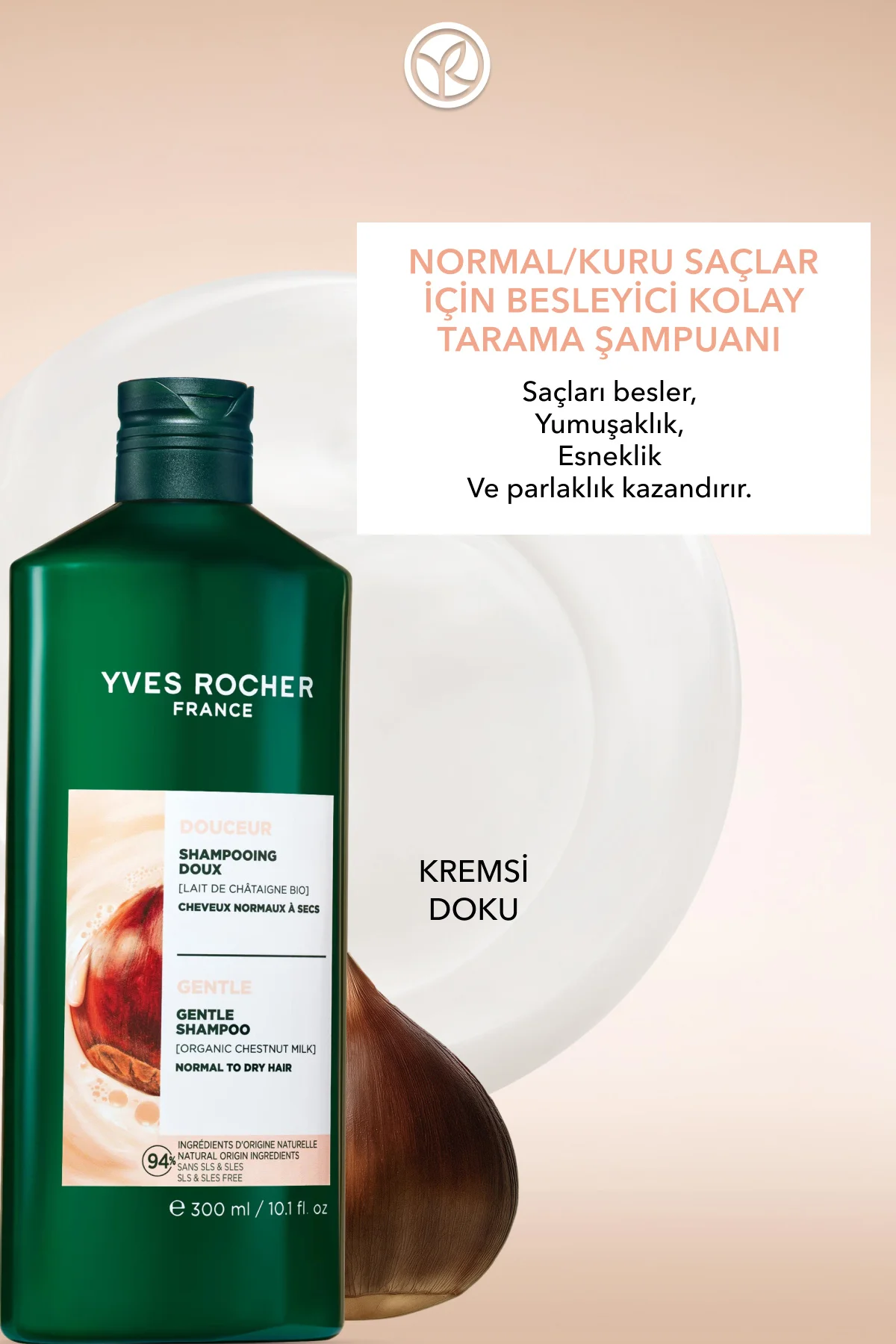Besleyici Kolay Tarama Şampuanı - Normal  Saçlar /Douceur- SLS&SL