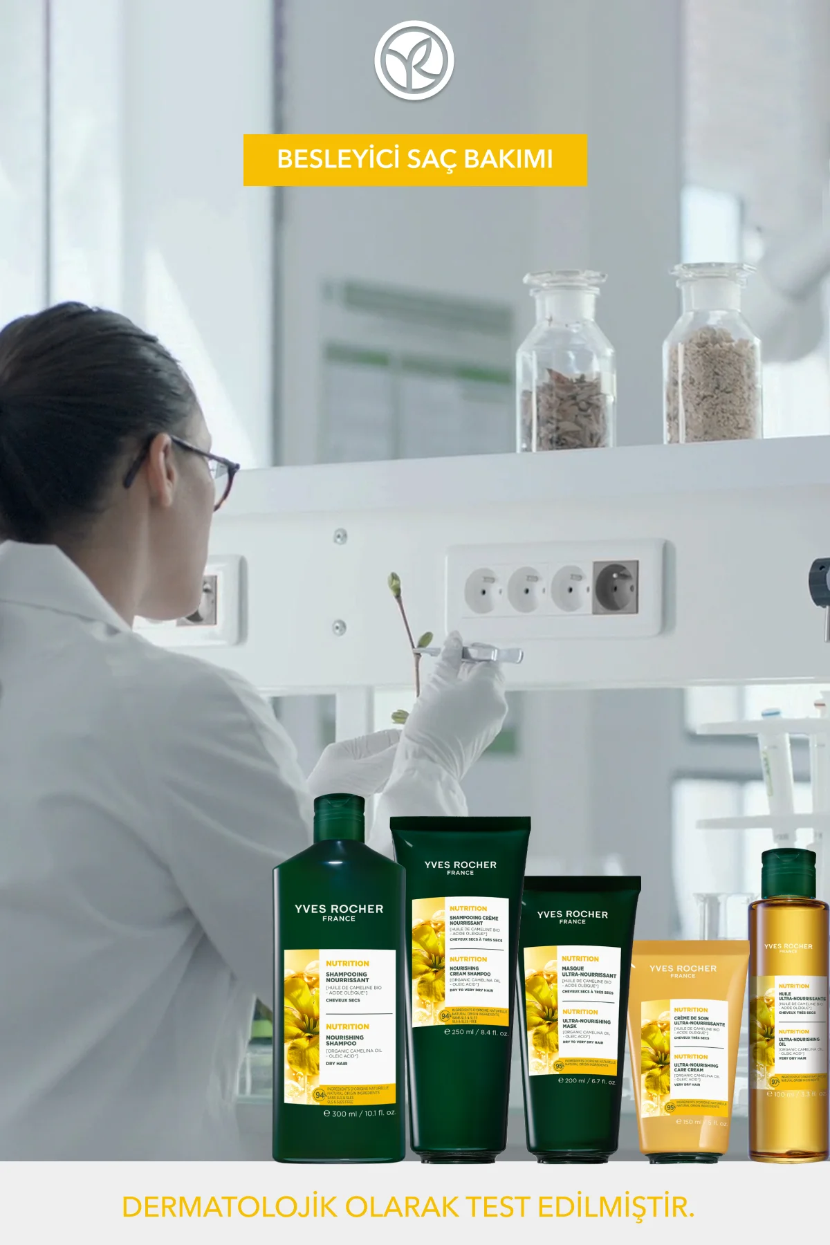 Besleyici Prebiyotik Maske - Kuru Çok Kuru Saçlar / Nutrition - V