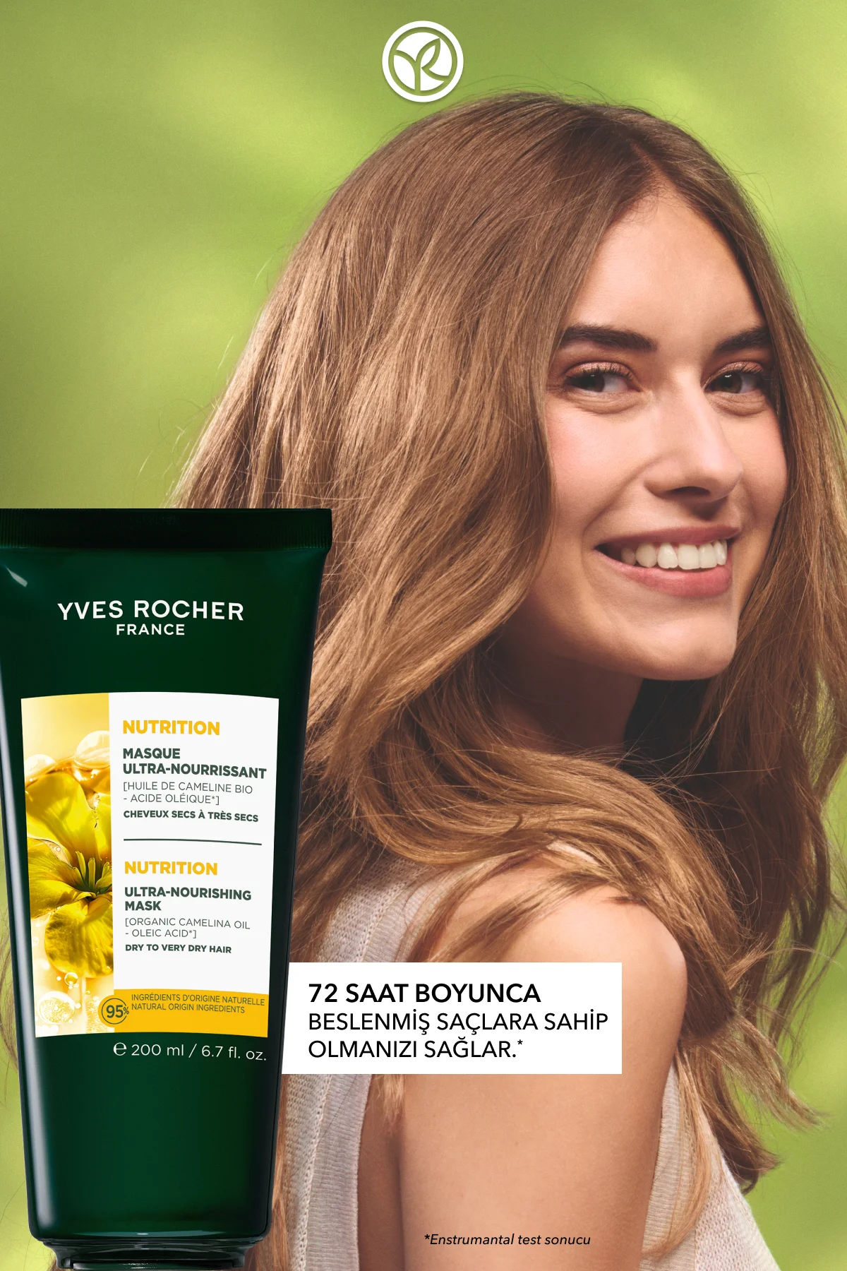 Besleyici Prebiyotik Maske - Kuru Çok Kuru Saçlar / Nutrition - V