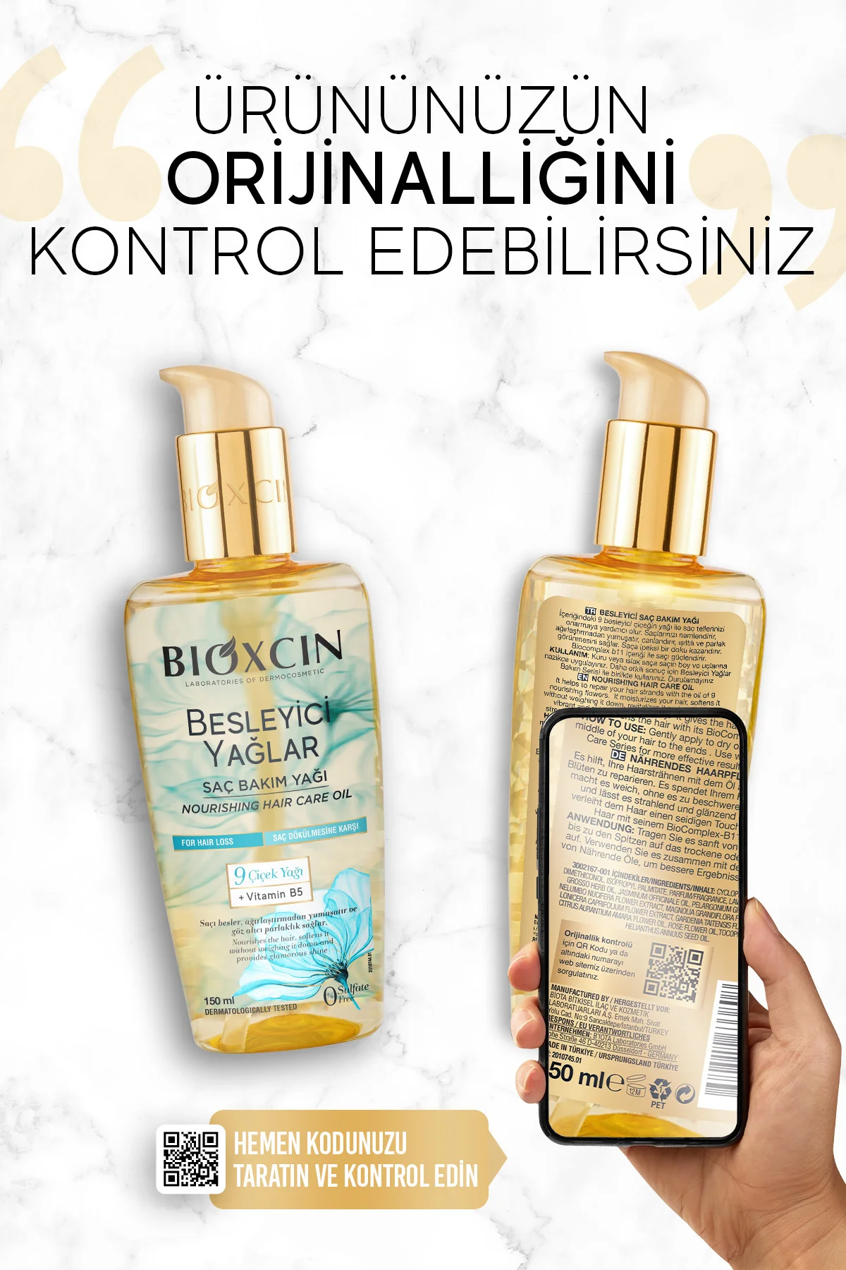 Besleyici Yağlar Saç Bakım Yağı 150 ml - Sülfatsız. Kuru Ve Yıpranmış Saçlar Saç Dökülme Karşıtı Besleyici Yağlar Saç Bakım Yağı 150 ml - Sülfatsız. Kuru Ve Yıpranmış Saçlar Saç Dökülme Karşıtı