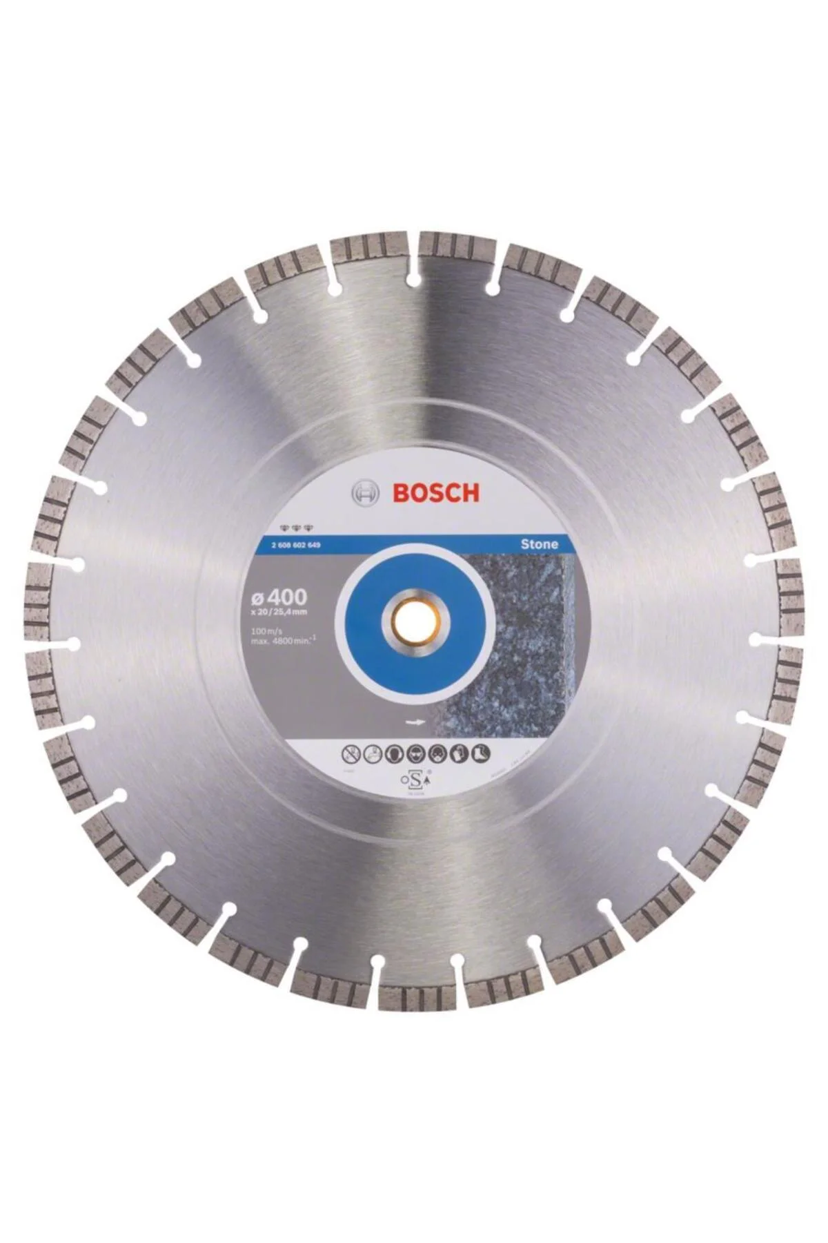 Best 400x25,40x20mm Elmas Taş Kesme Diski 2608602649