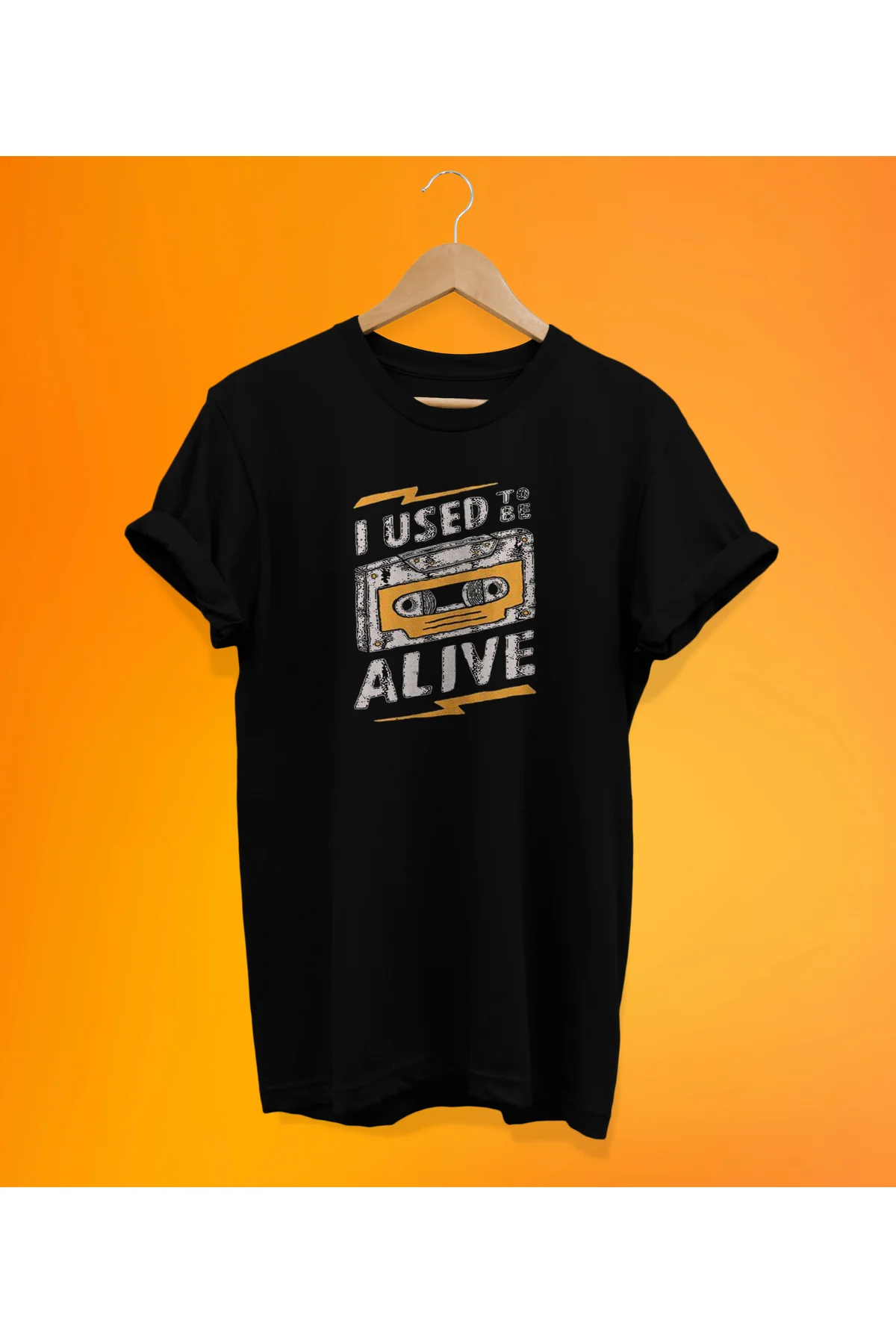 Best Day Baskılı Siyah, %100 Pamuk Basic (Normal Beden) T-Shirt