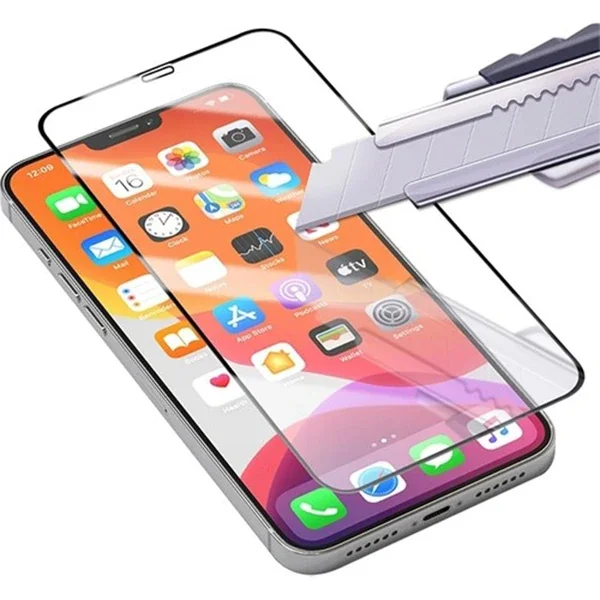 BEST iPhone 12 Pro Max 6.7 9H 3D Tempered Full Cam Ekran Koruyucu-1852